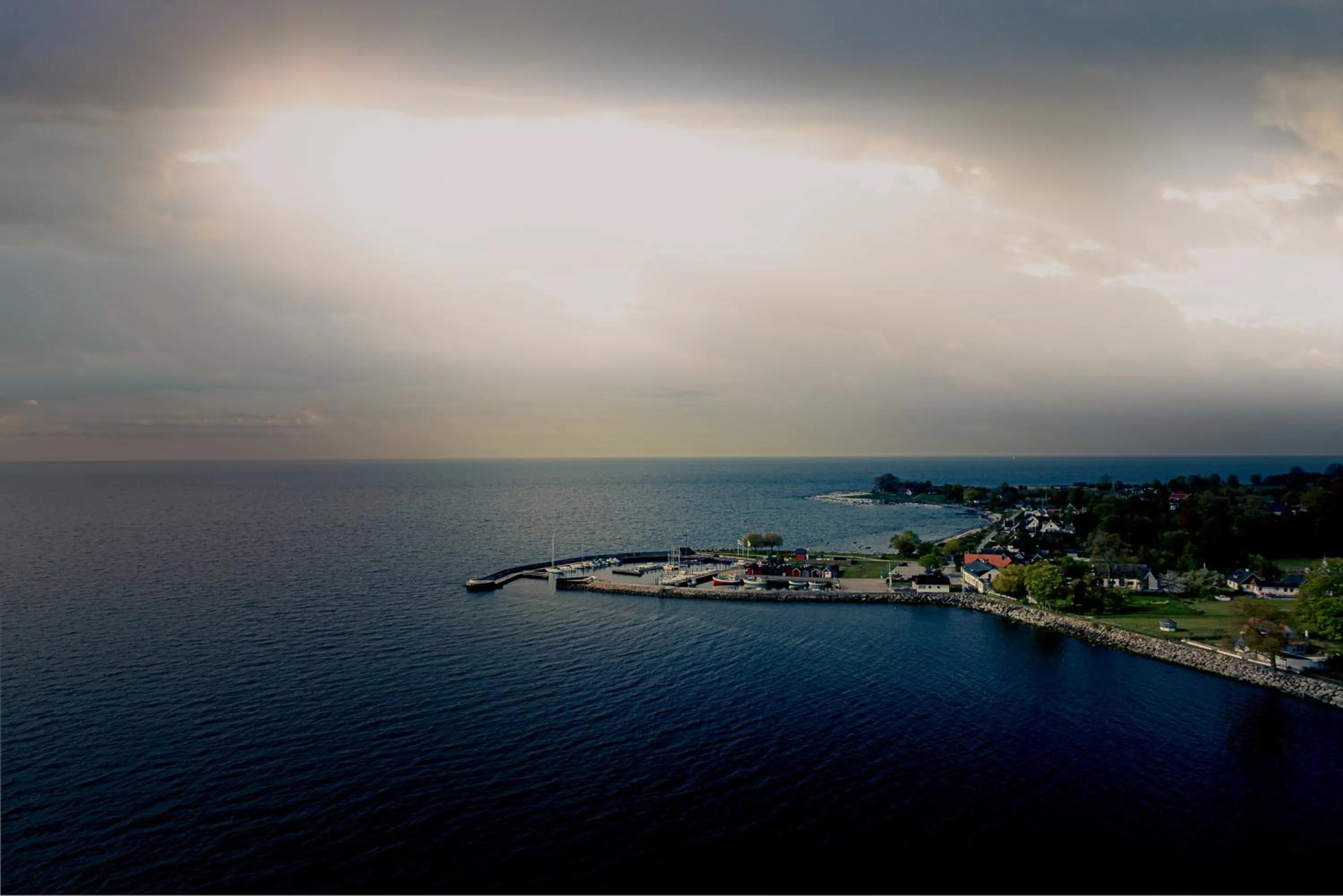 Bird's eye view in Bongska Huset