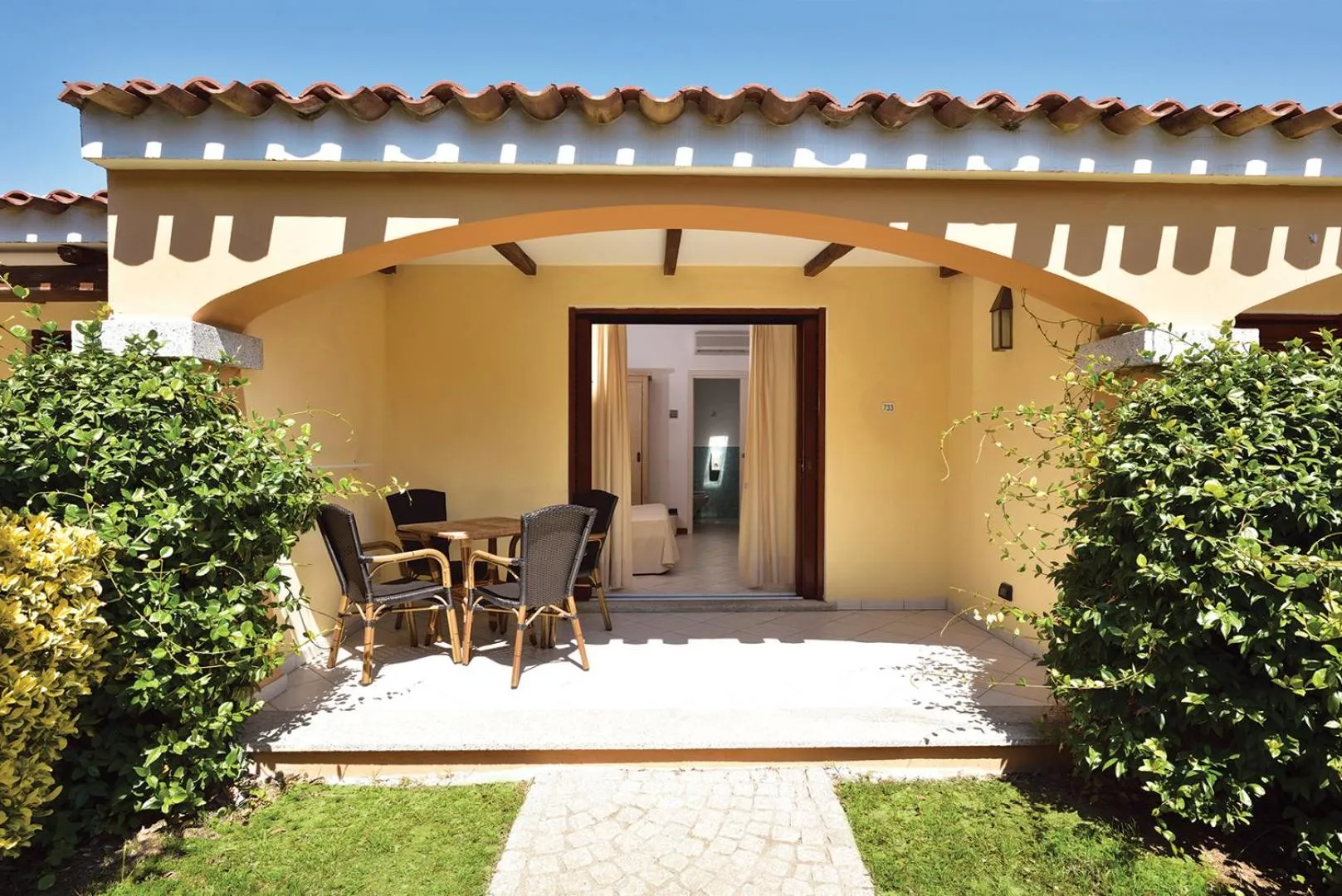 Patio in SECRET VILLAGE Budoni