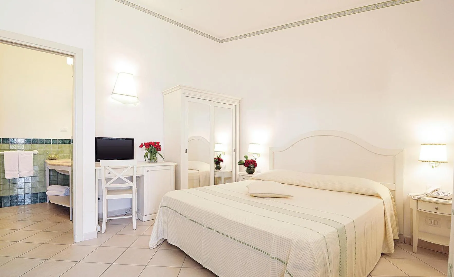 Bedroom, Bed in SECRET VILLAGE Budoni