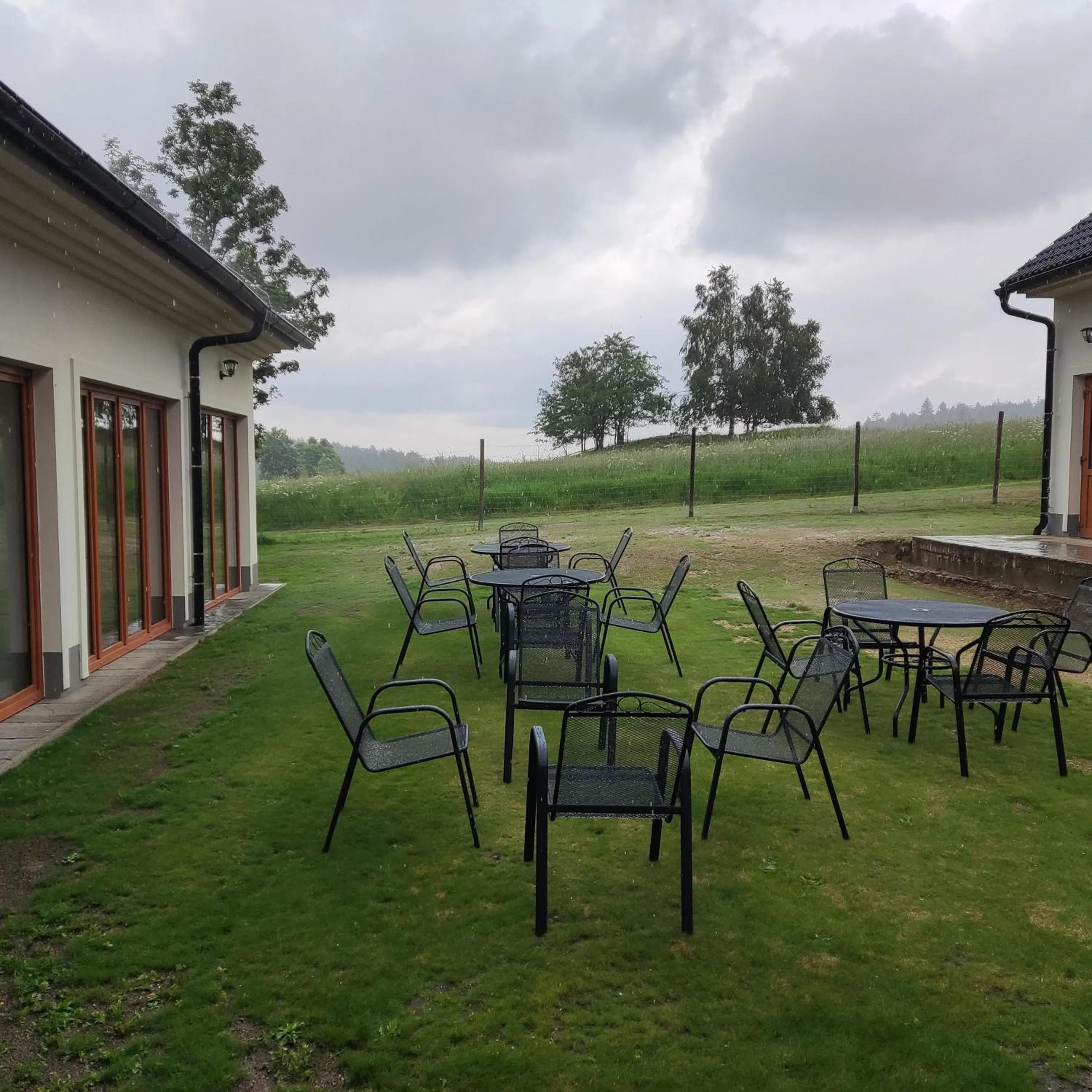 Communal lounge/ TV room in Matějovec 109 & Ubytování Na statku