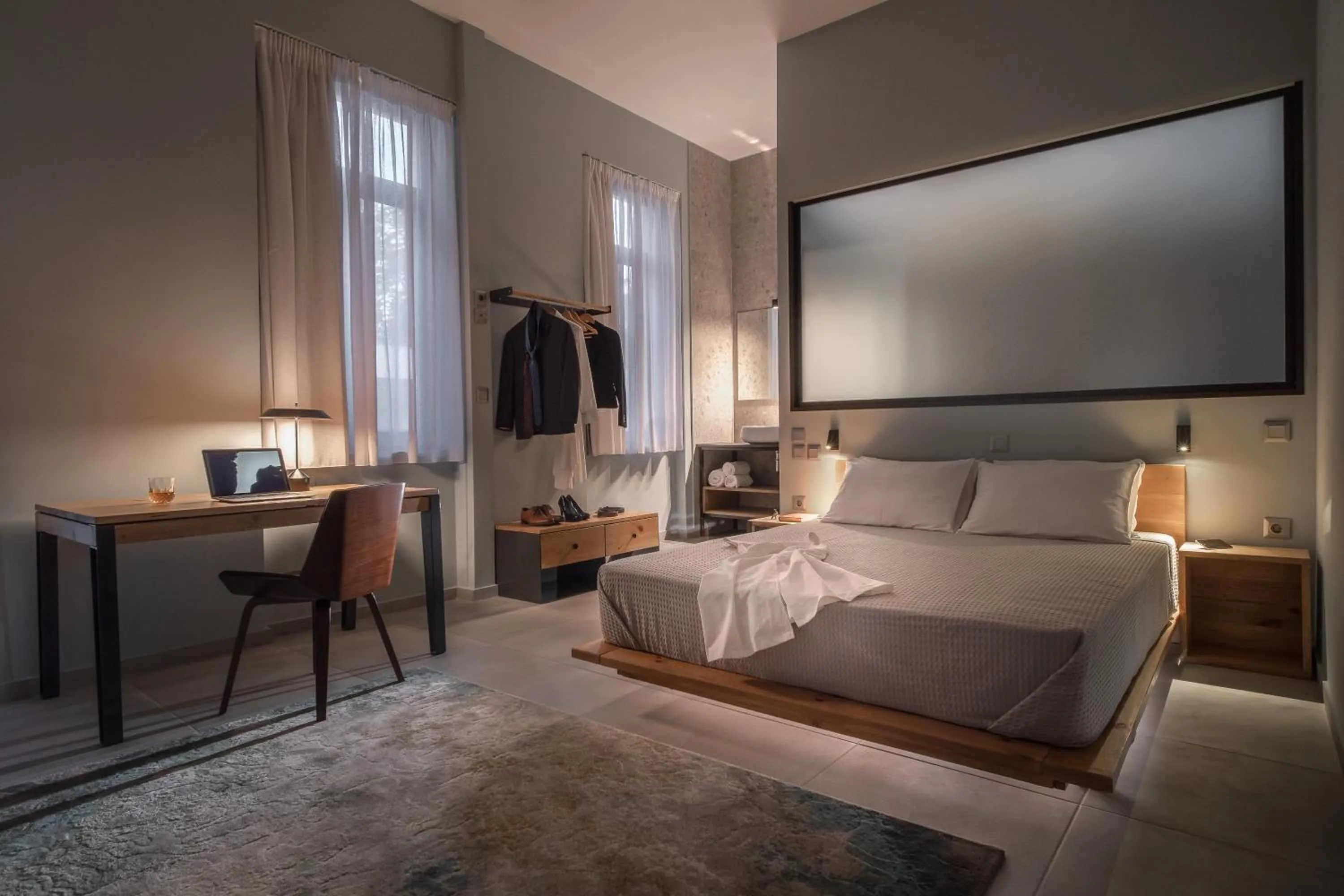 Bed in Twin Circle Athens