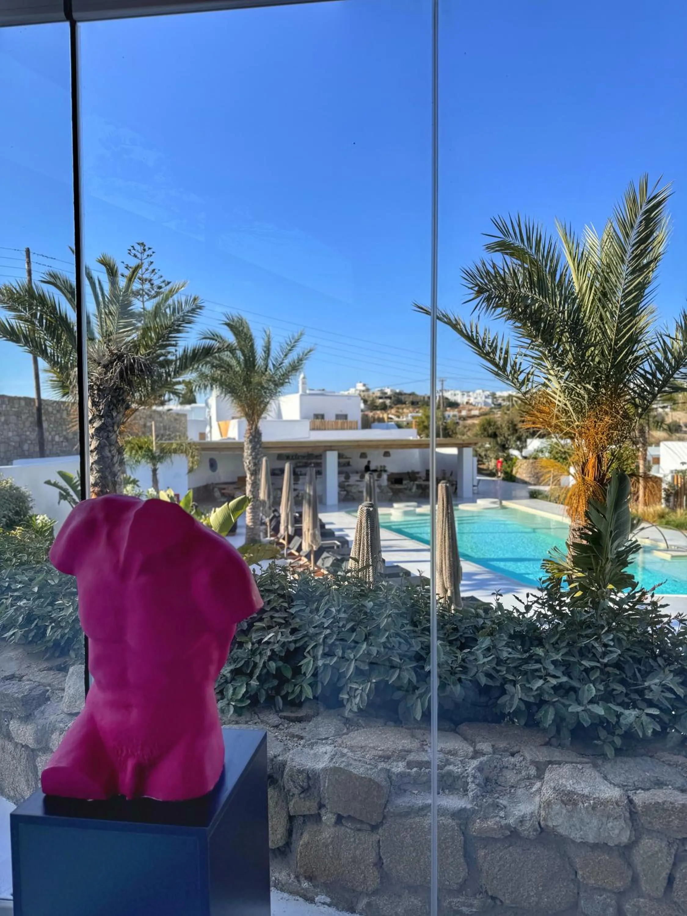 Pool view in Axel Beach Mykonos - Adults Only