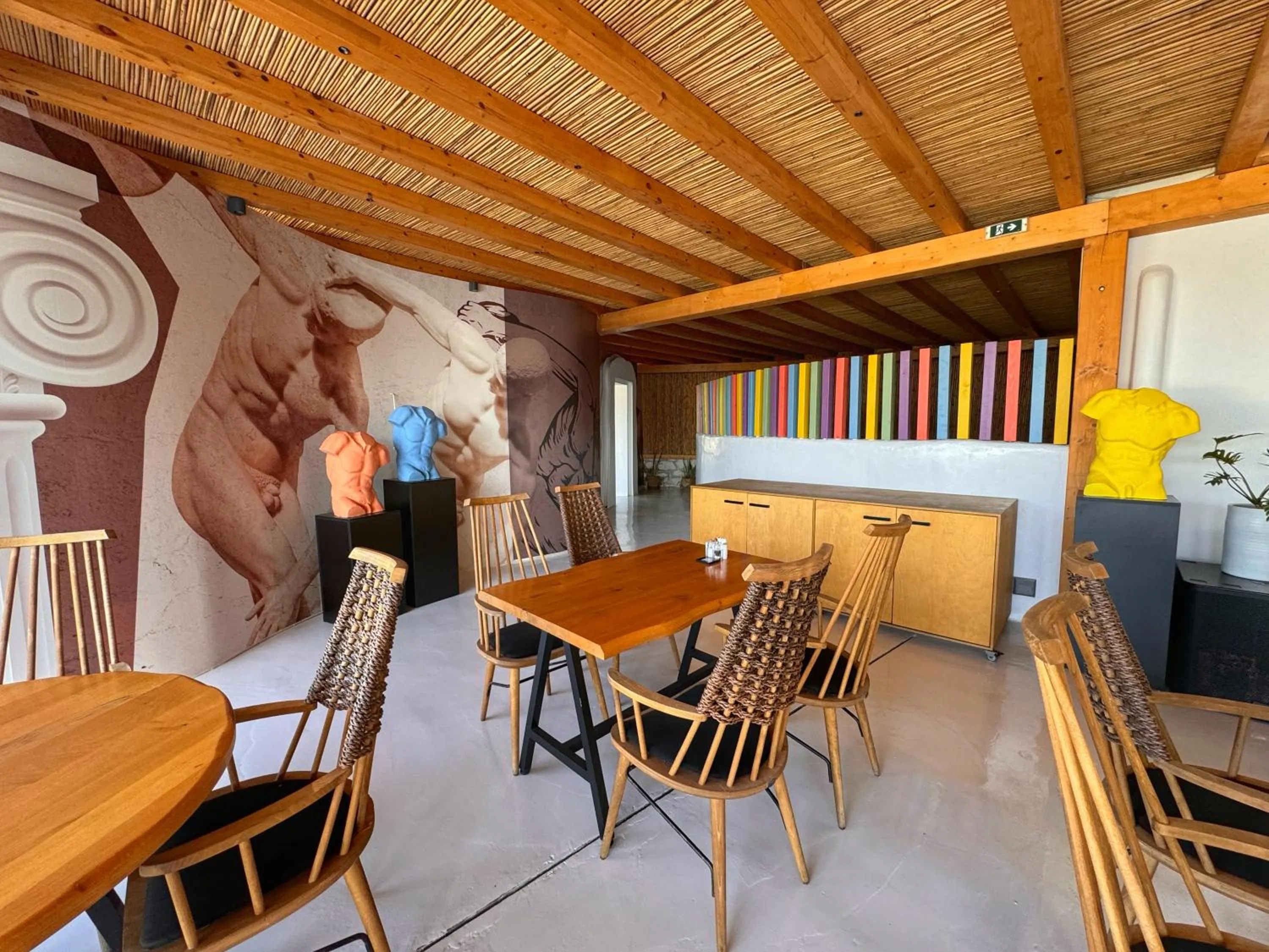 Seating area in Axel Beach Mykonos - Adults Only