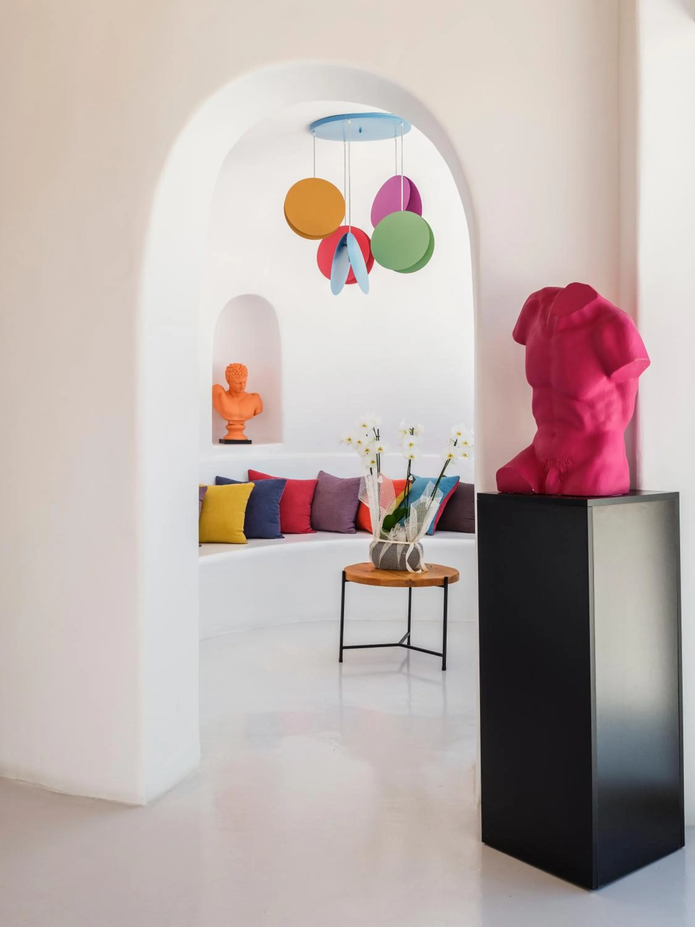 Seating area in Axel Beach Mykonos - Adults Only