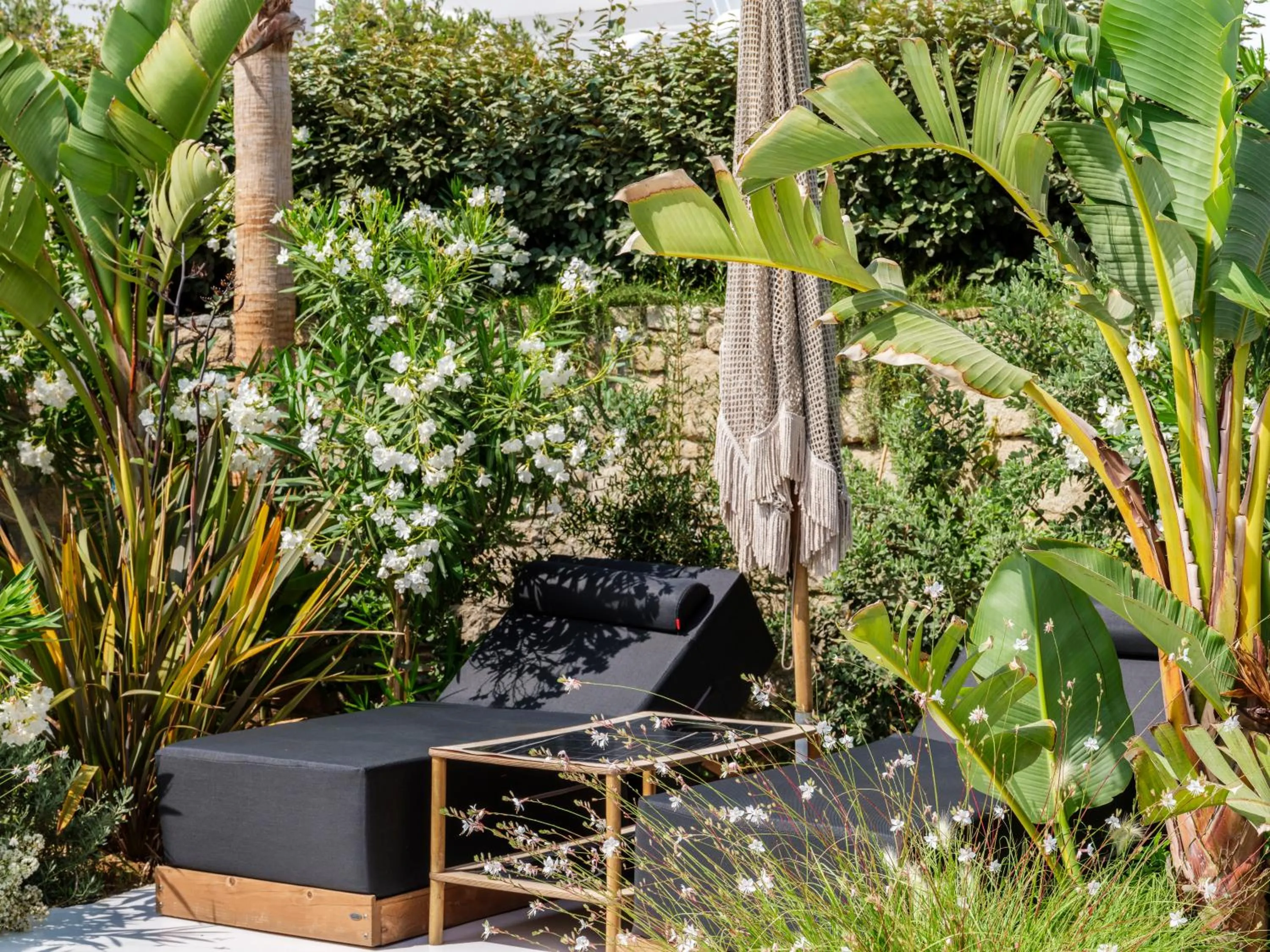 Garden view in Axel Beach Mykonos - Adults Only