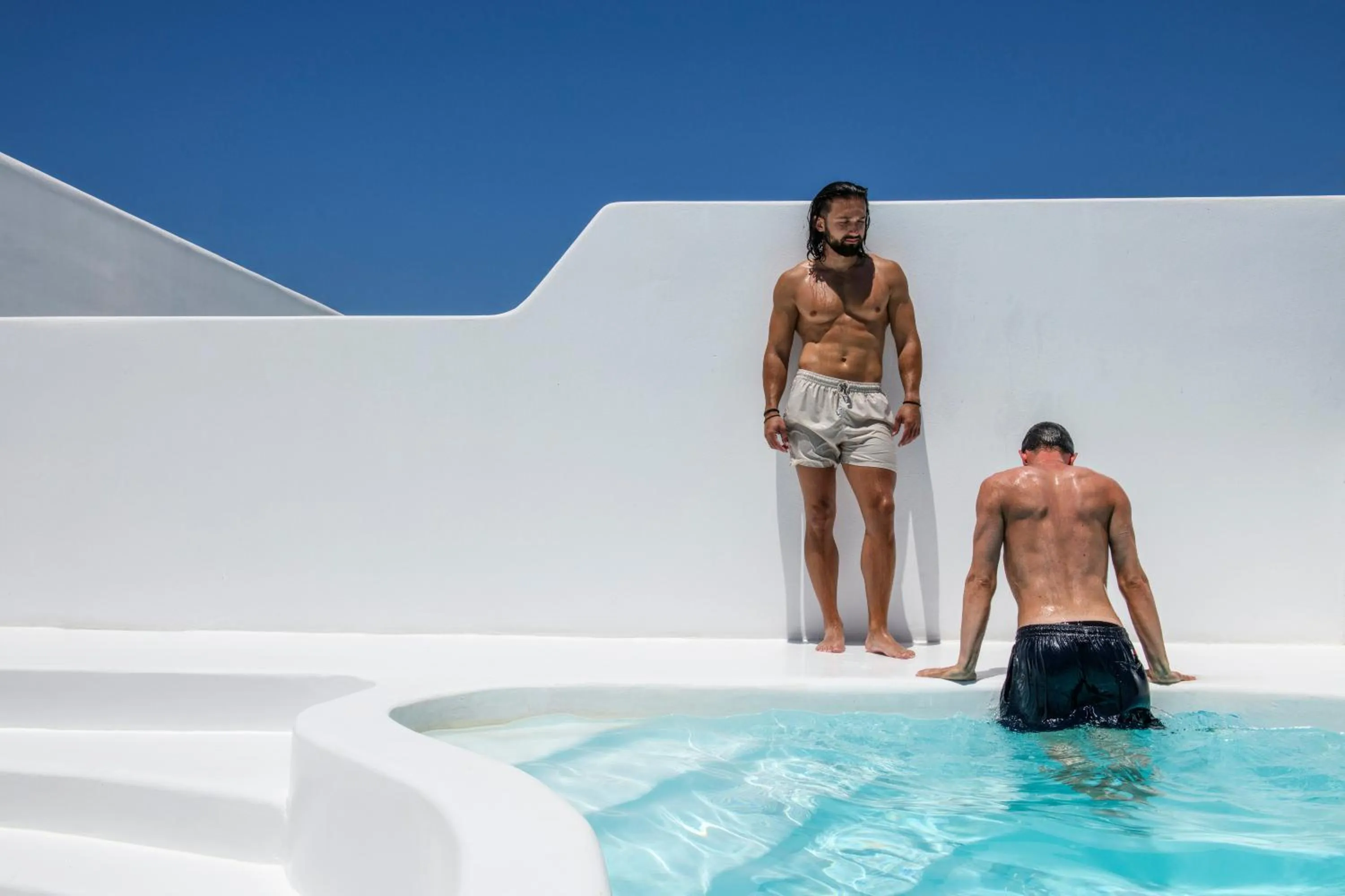 Swimming pool in Axel Beach Mykonos - Adults Only