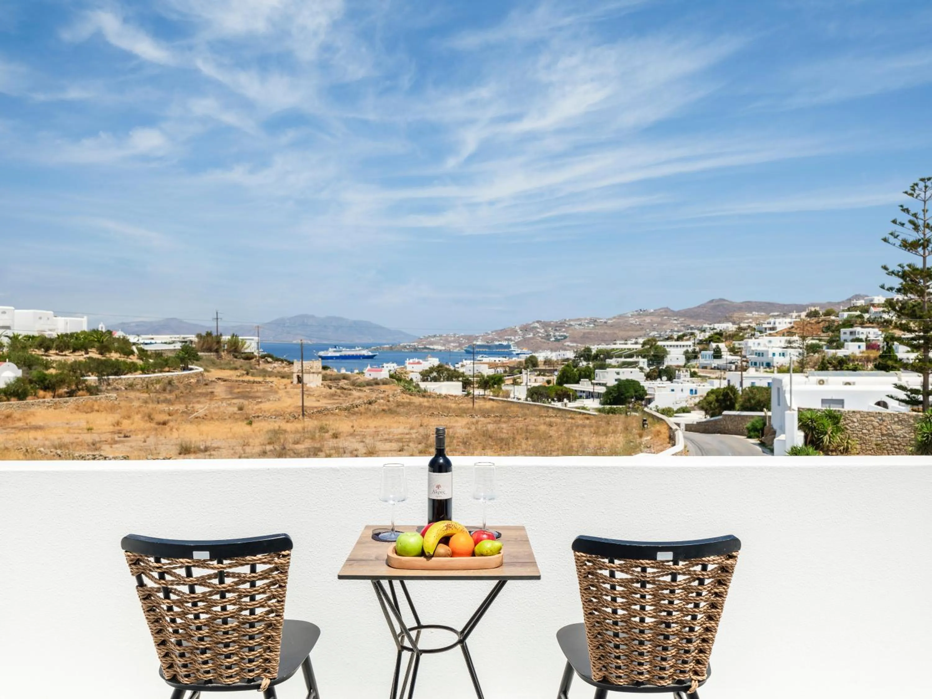 Balcony/Terrace in Axel Beach Mykonos - Adults Only