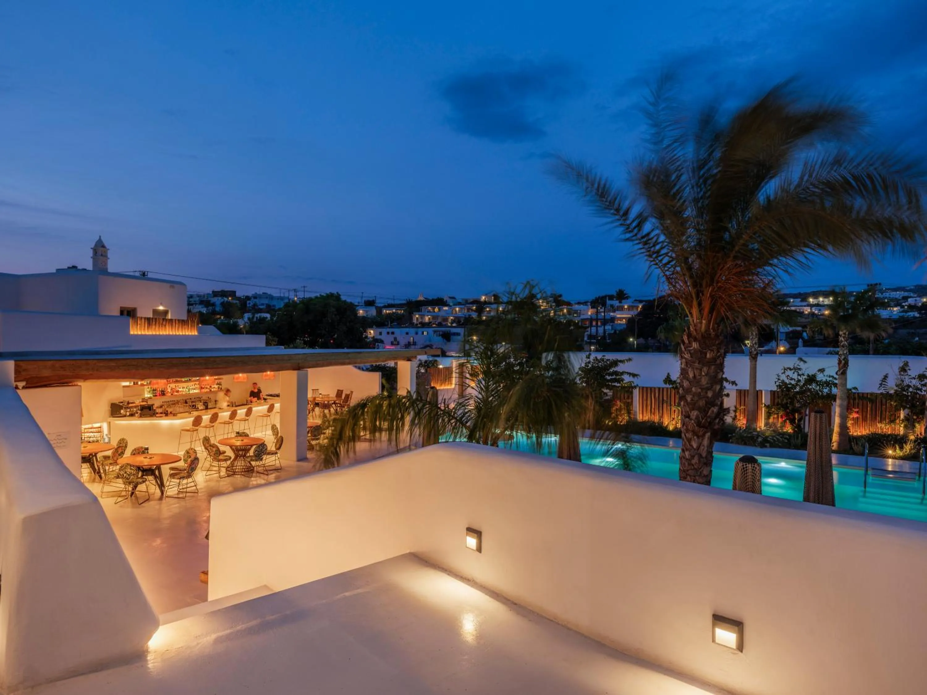 Pool view in Axel Beach Mykonos - Adults Only