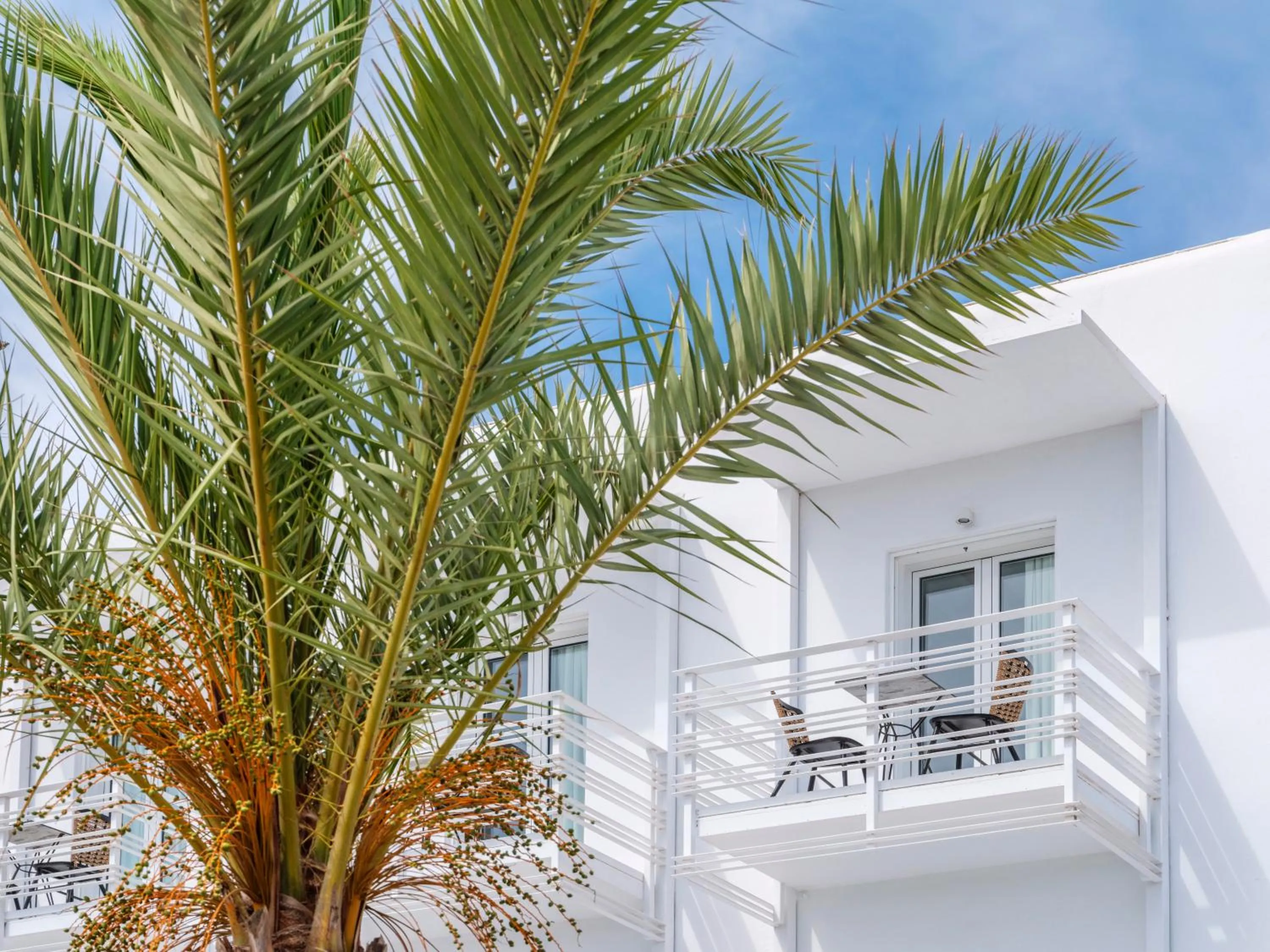 Balcony/Terrace in Axel Beach Mykonos - Adults Only