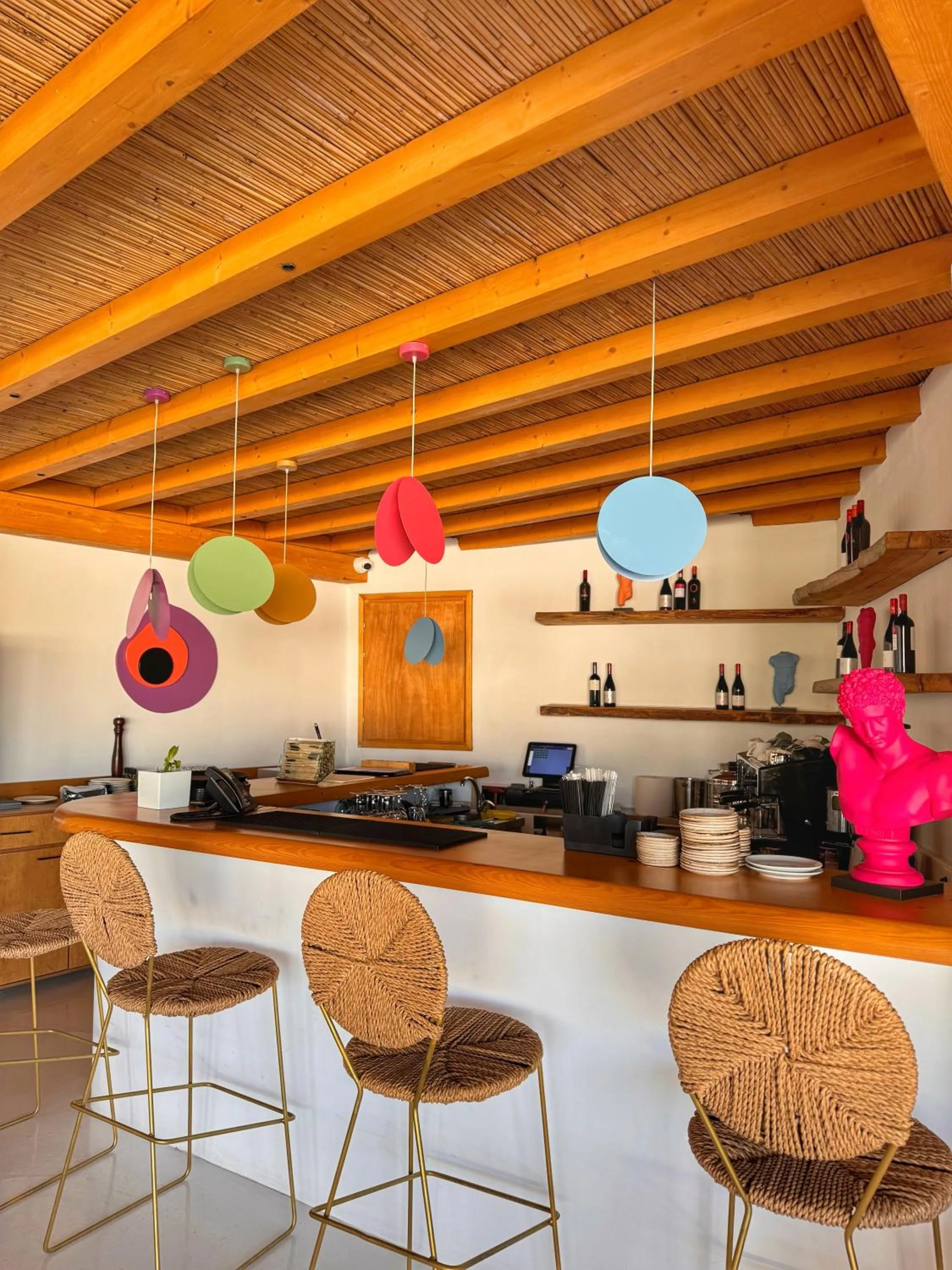 Food and drinks in Axel Beach Mykonos - Adults Only