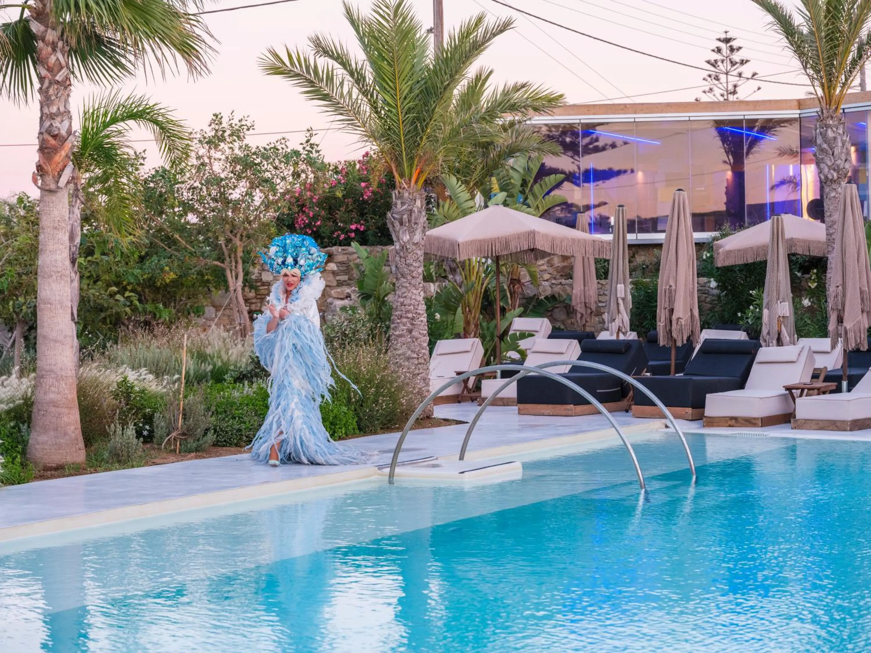 People in Akkadian LGBT Boutique Hotel