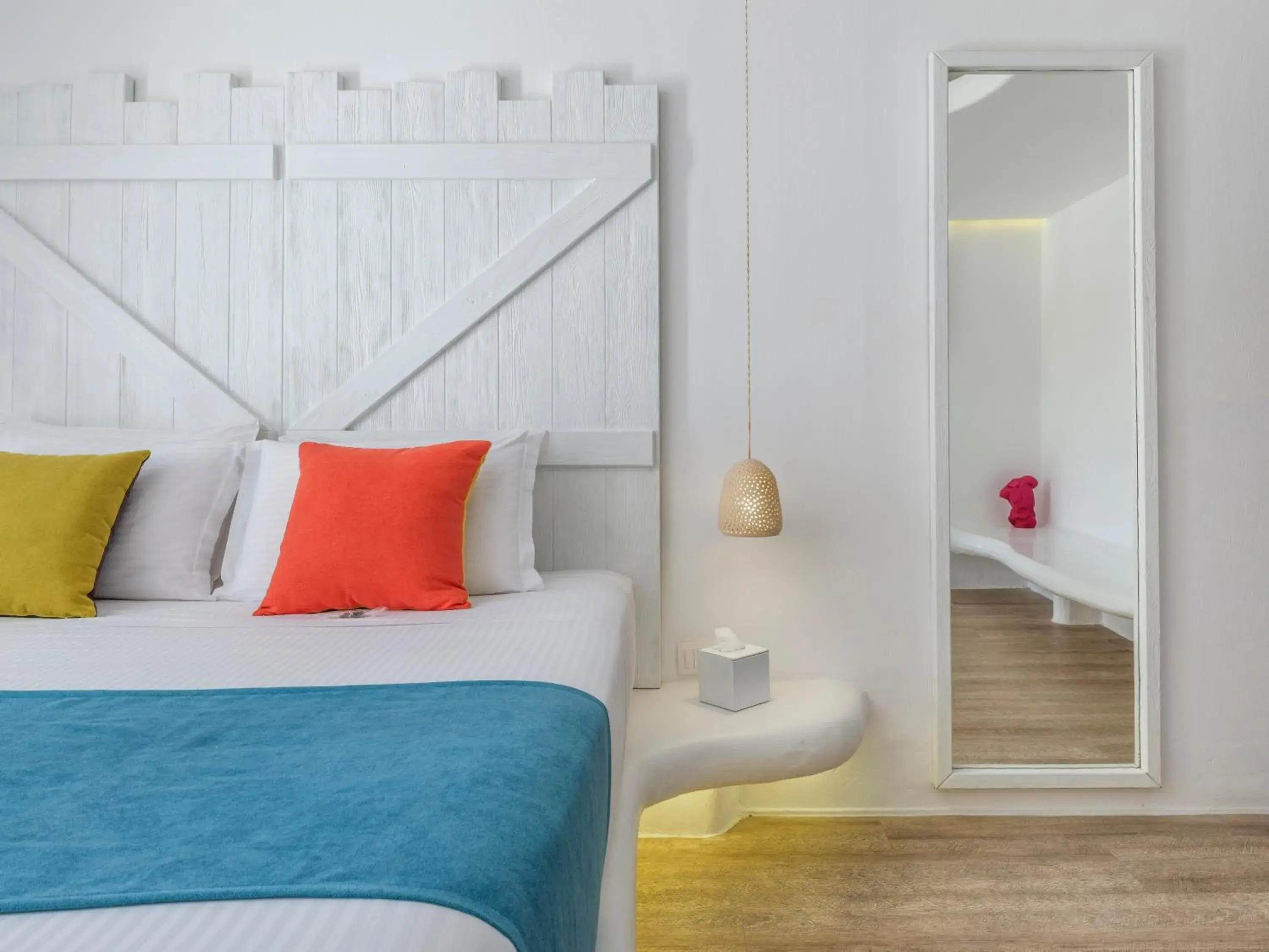 Bed in Axel Beach Mykonos - Adults Only Bed in Axel Beach Mykonos - Adults Only