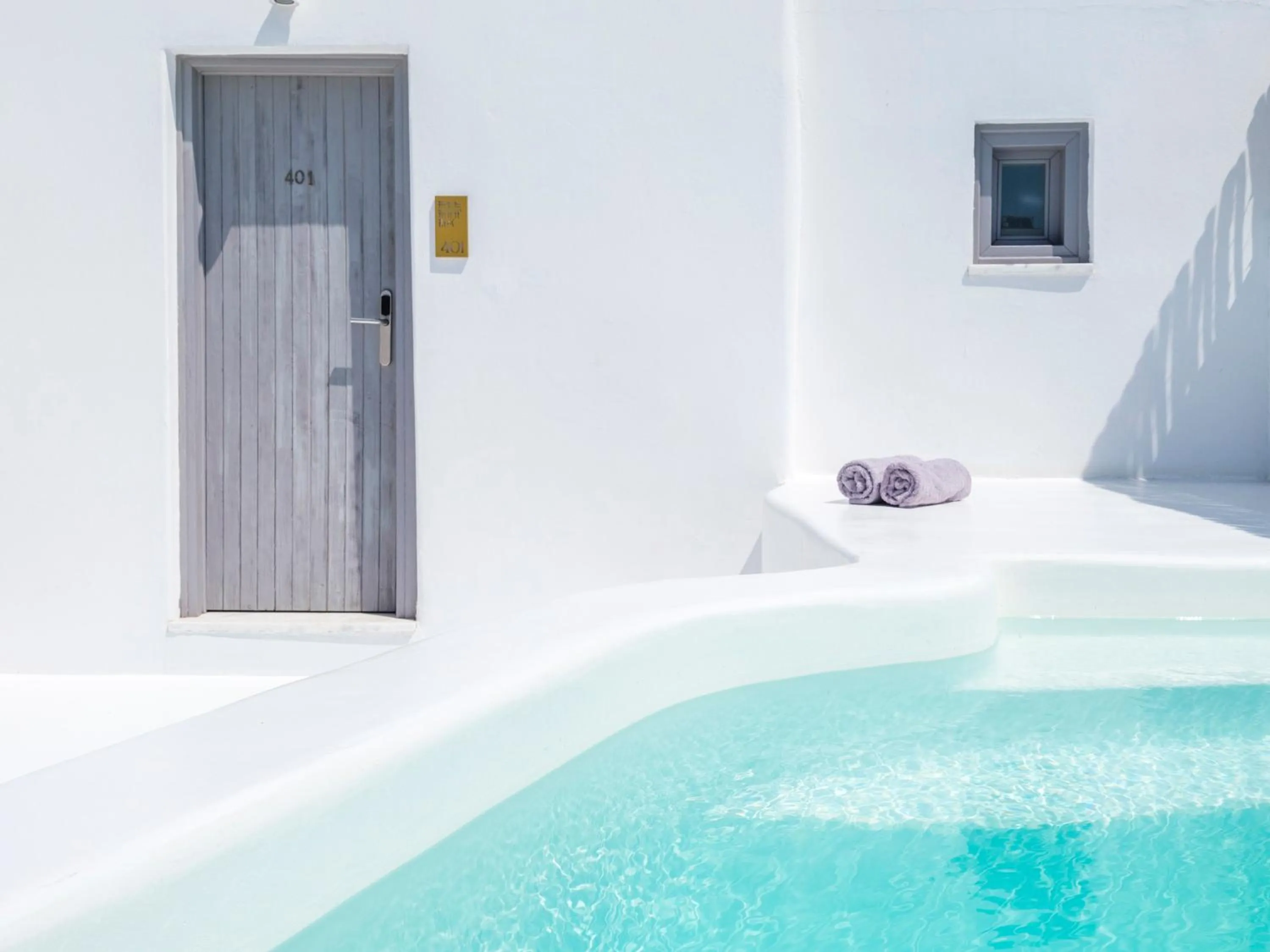 Swimming pool in Axel Beach Mykonos - Adults Only