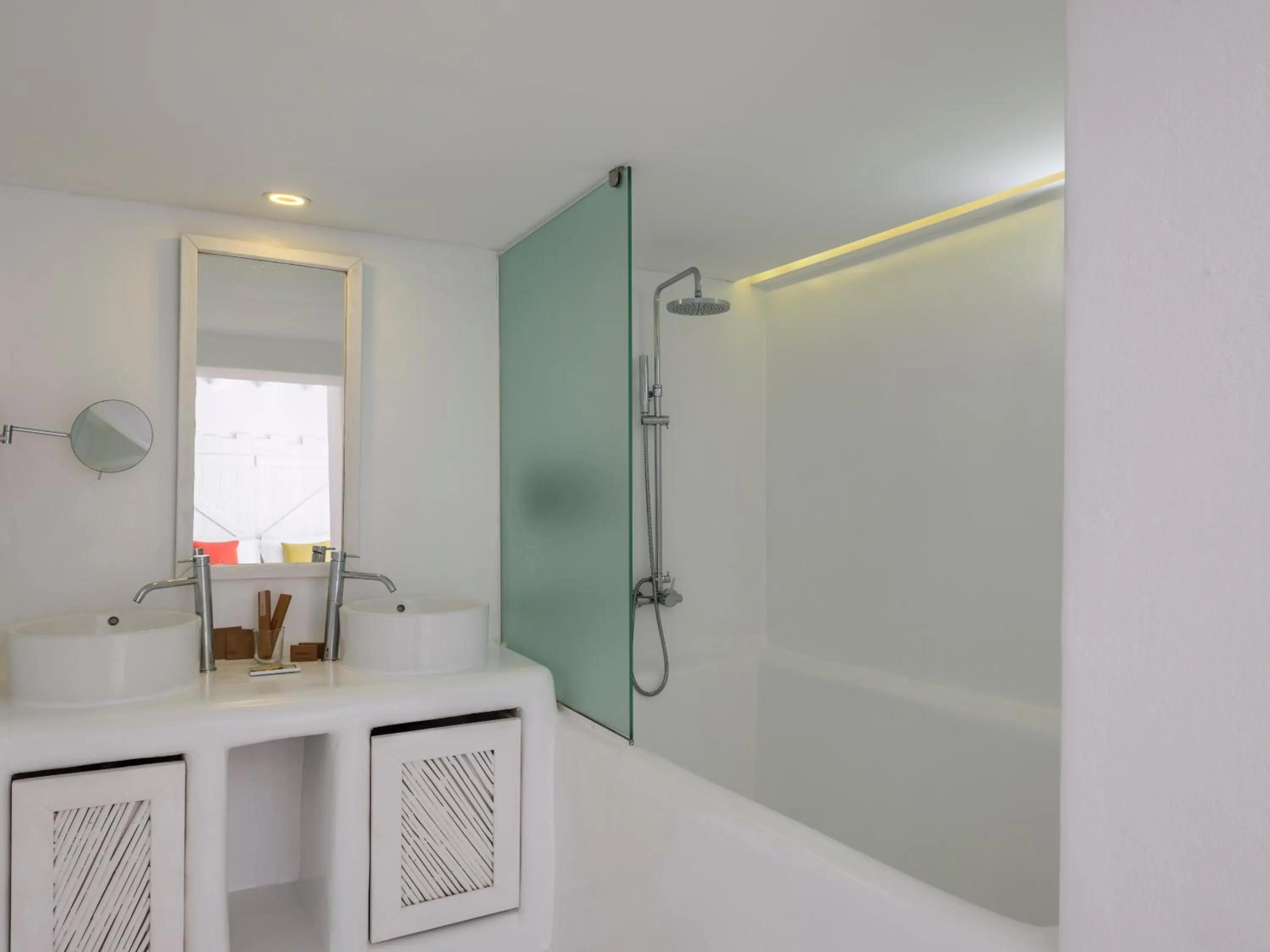 Bathroom in Akkadian LGBT Boutique Hotel