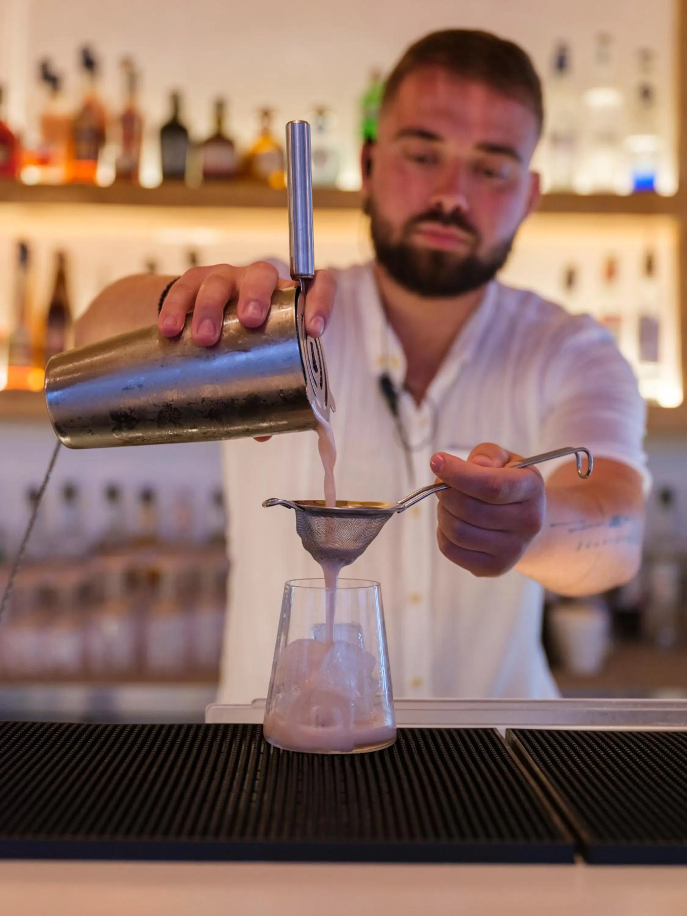 Drinks in Akkadian LGBT Boutique Hotel