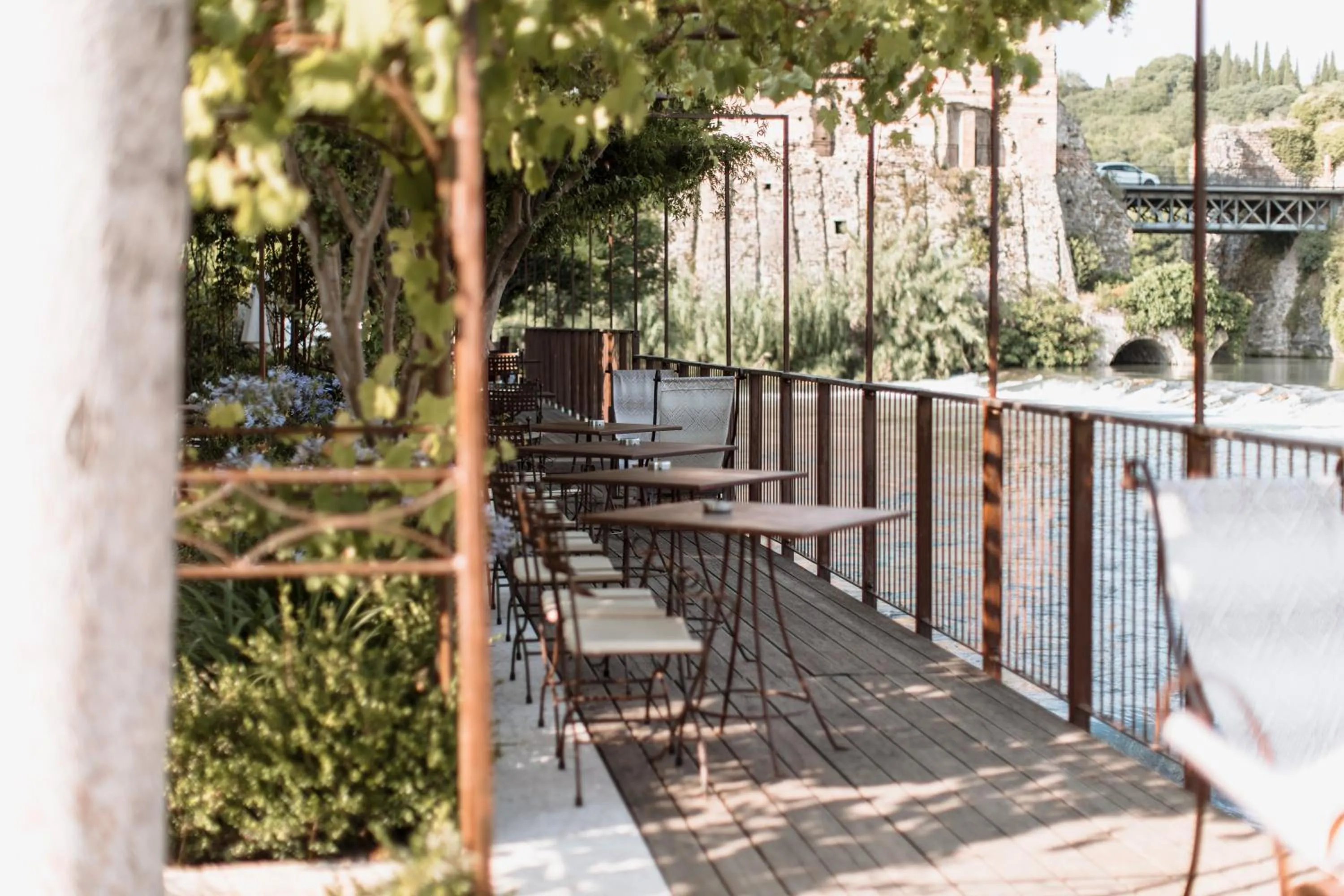 Garden view in Corte Regia Relais & Spa