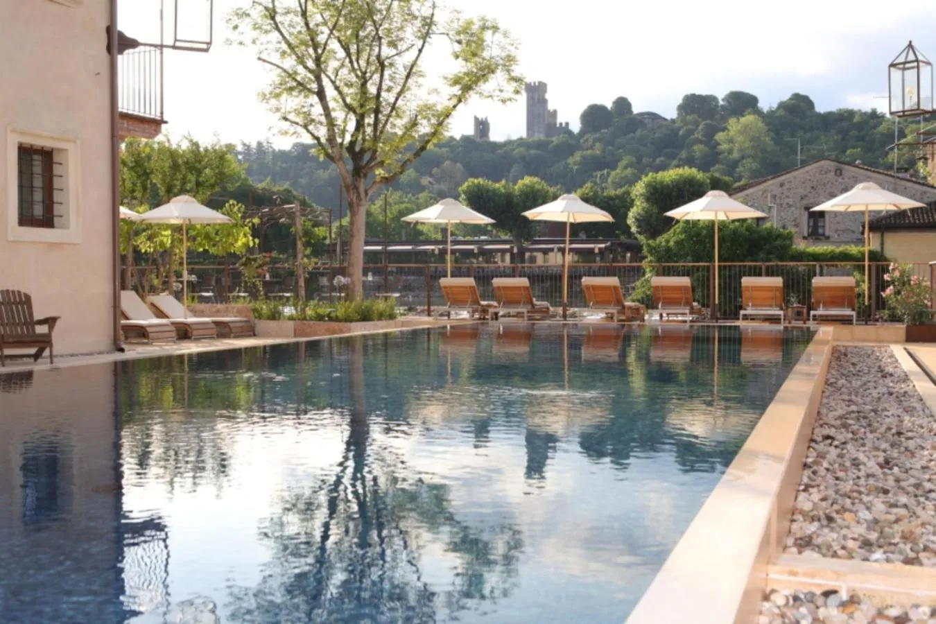 Swimming pool in Corte Regia Relais & Spa