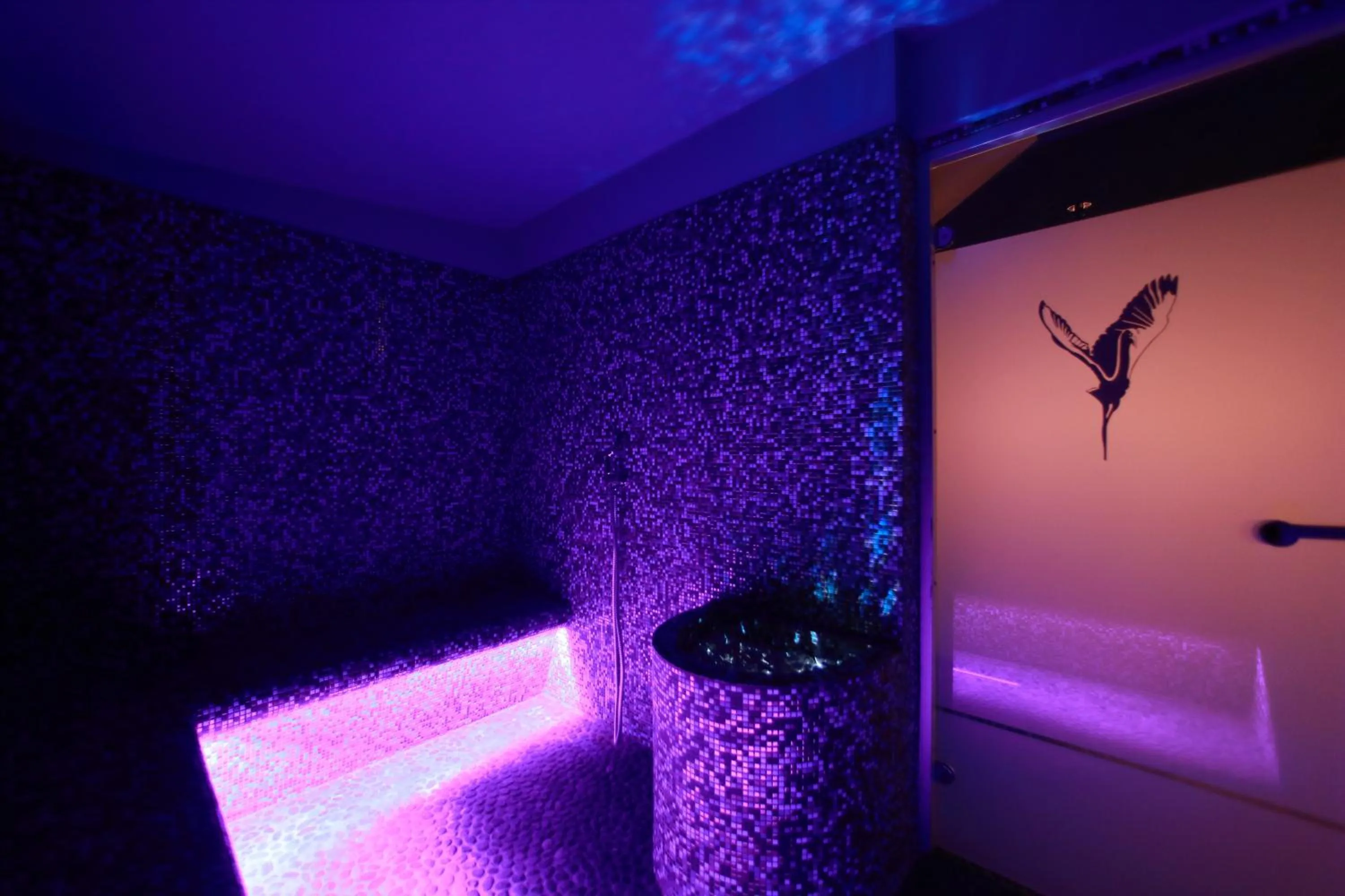 Steam room in Corte Regia Relais & Spa