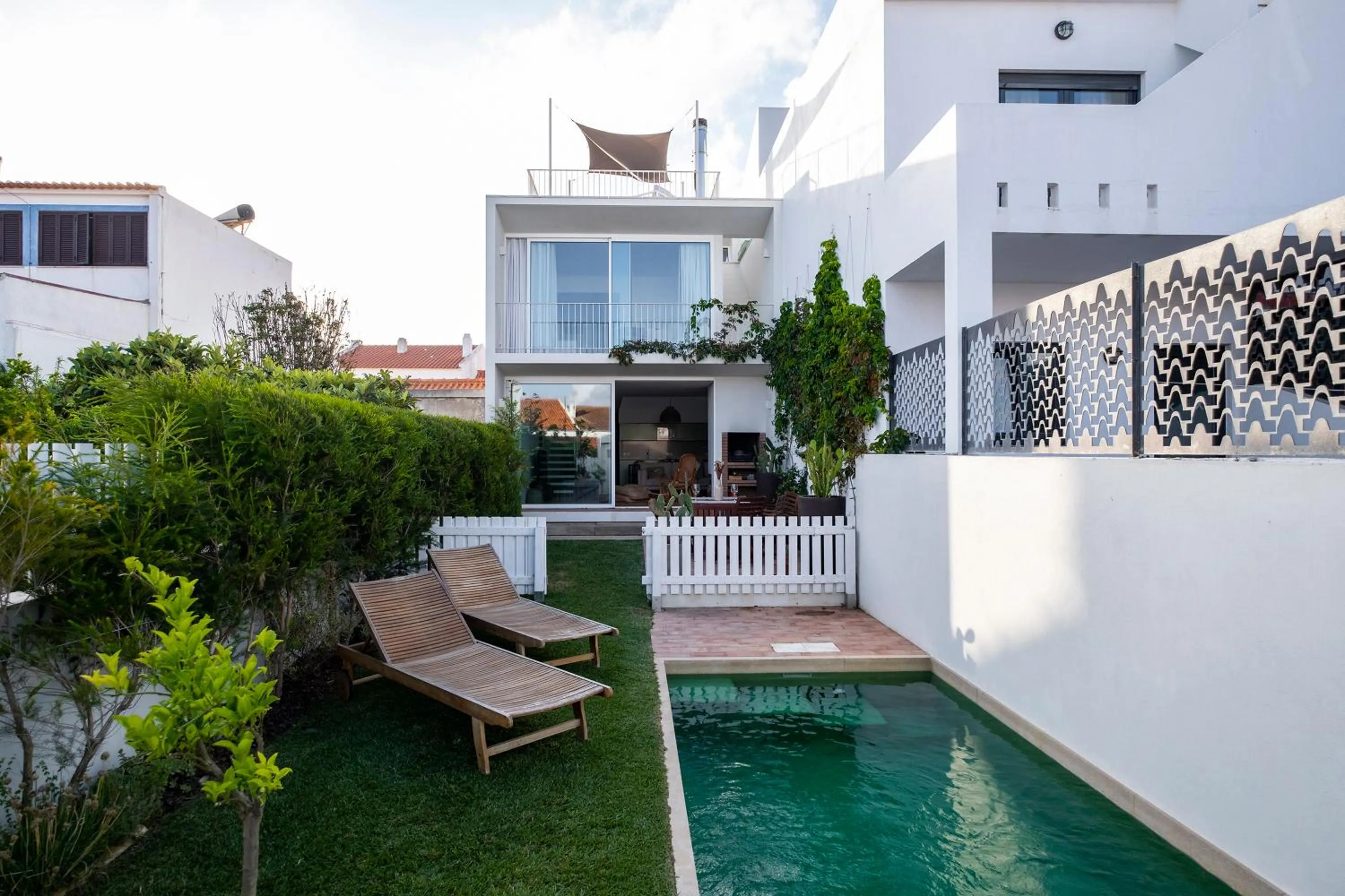 Casa do Côvo - piscina, vista de oceano, casa nova