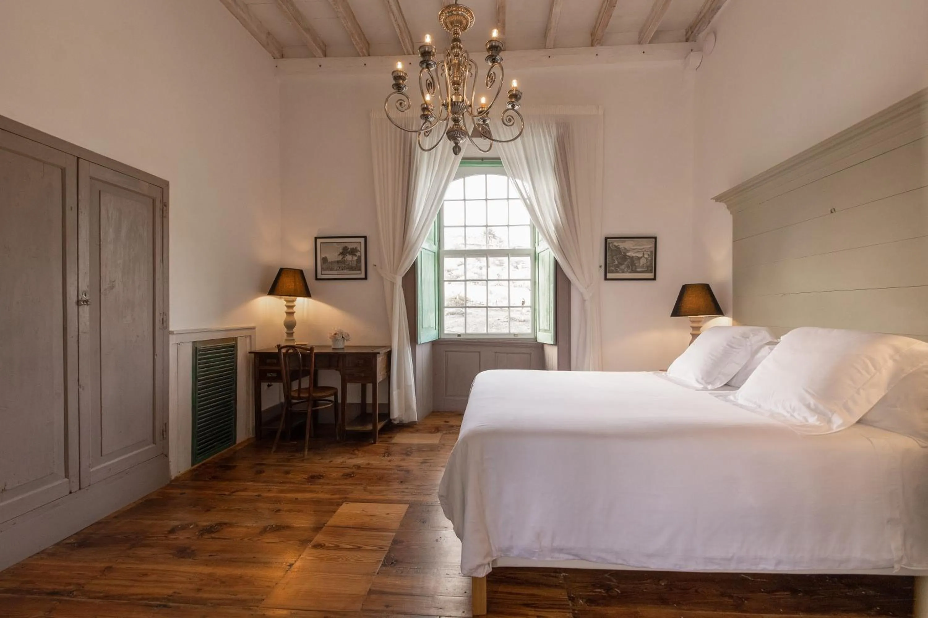 Bed in Hotel Emblemático La Casa de los Naranjos