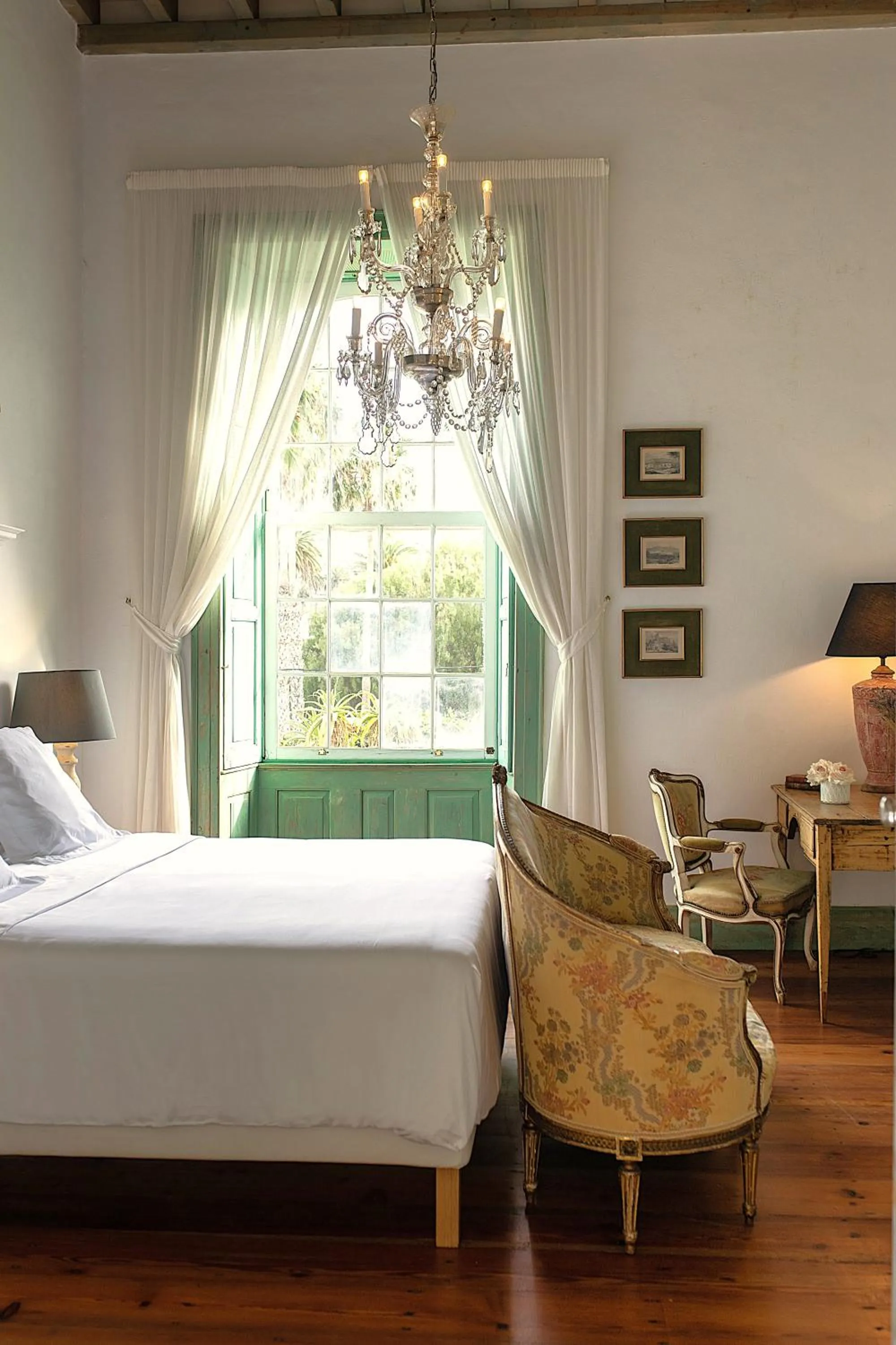 Bed in Hotel Emblemático La Casa de los Naranjos