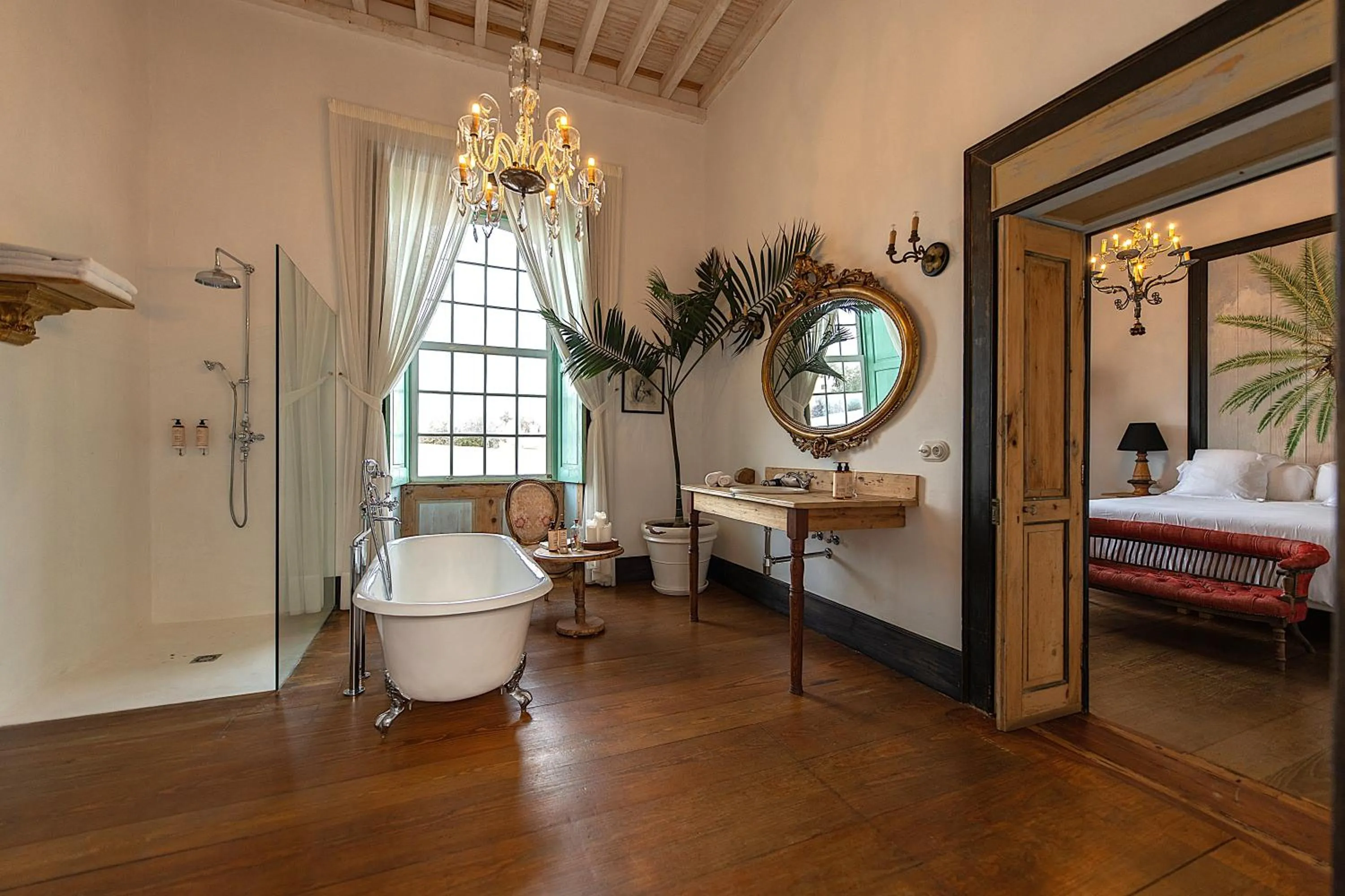 Bed in Hotel Emblemático La Casa de los Naranjos