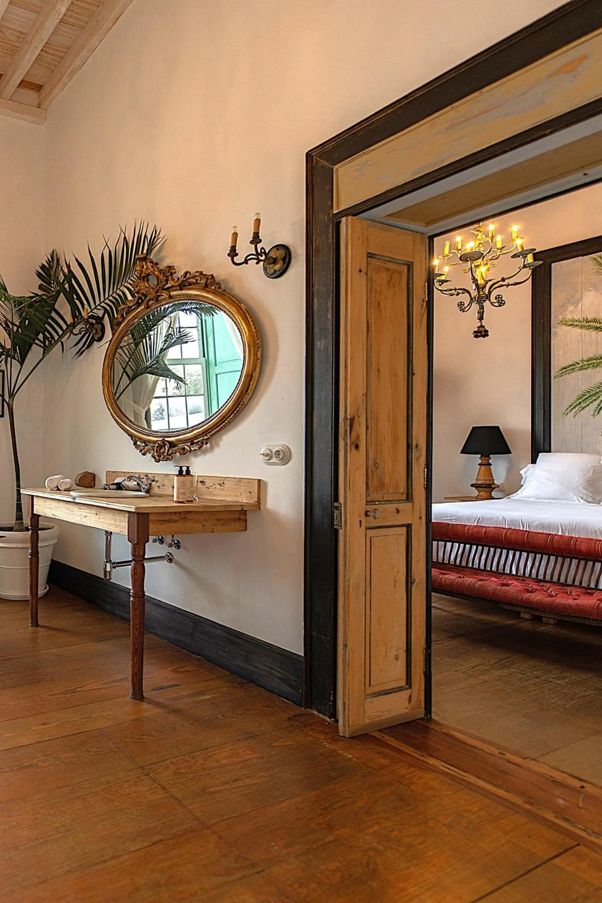 Bed in Hotel Emblemático La Casa de los Naranjos