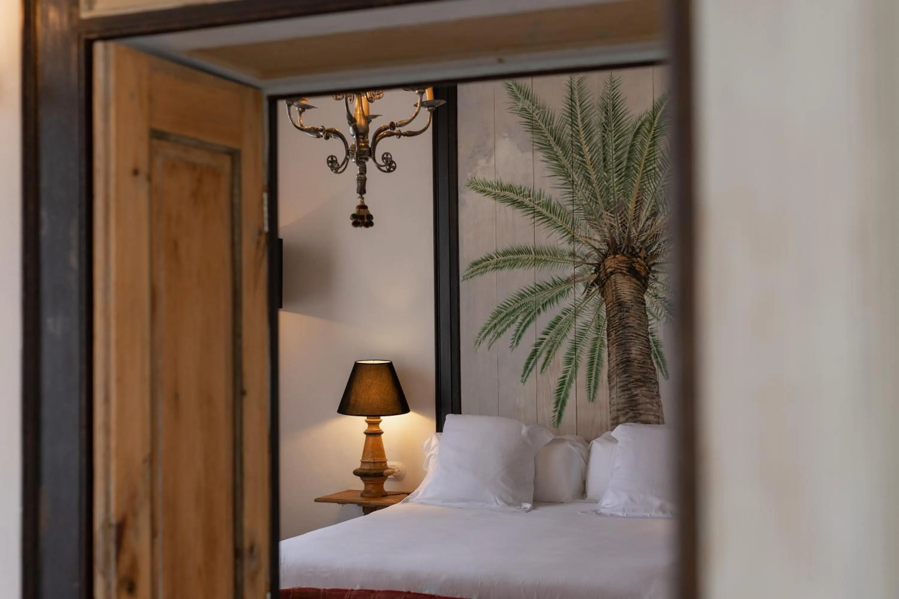 Bed in Hotel Emblemático La Casa de los Naranjos