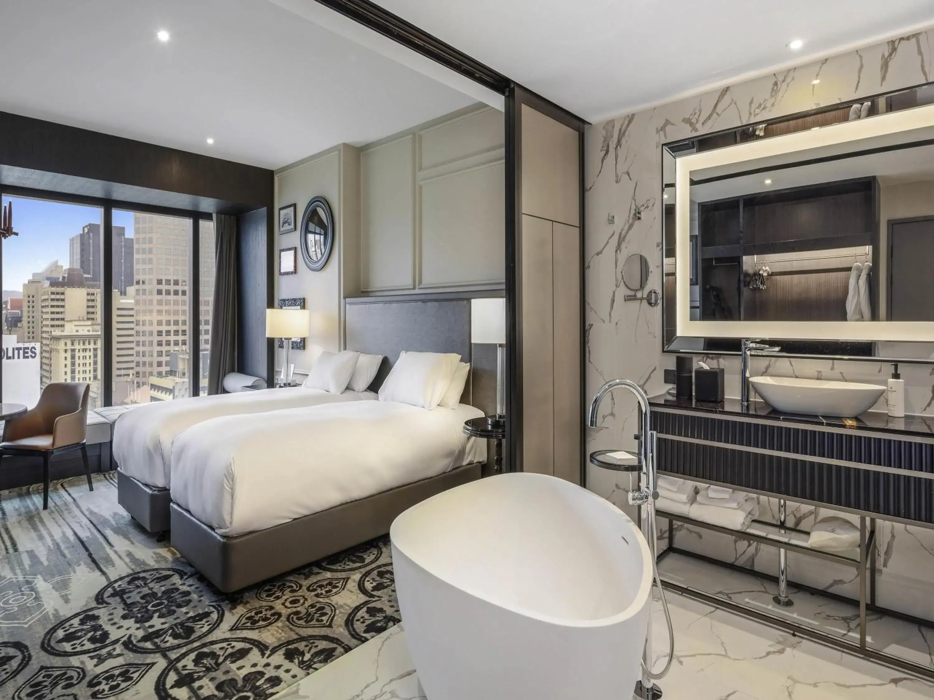 Bedroom, Bed in Sofitel Adelaide Bedroom, Bed in Sofitel Adelaide