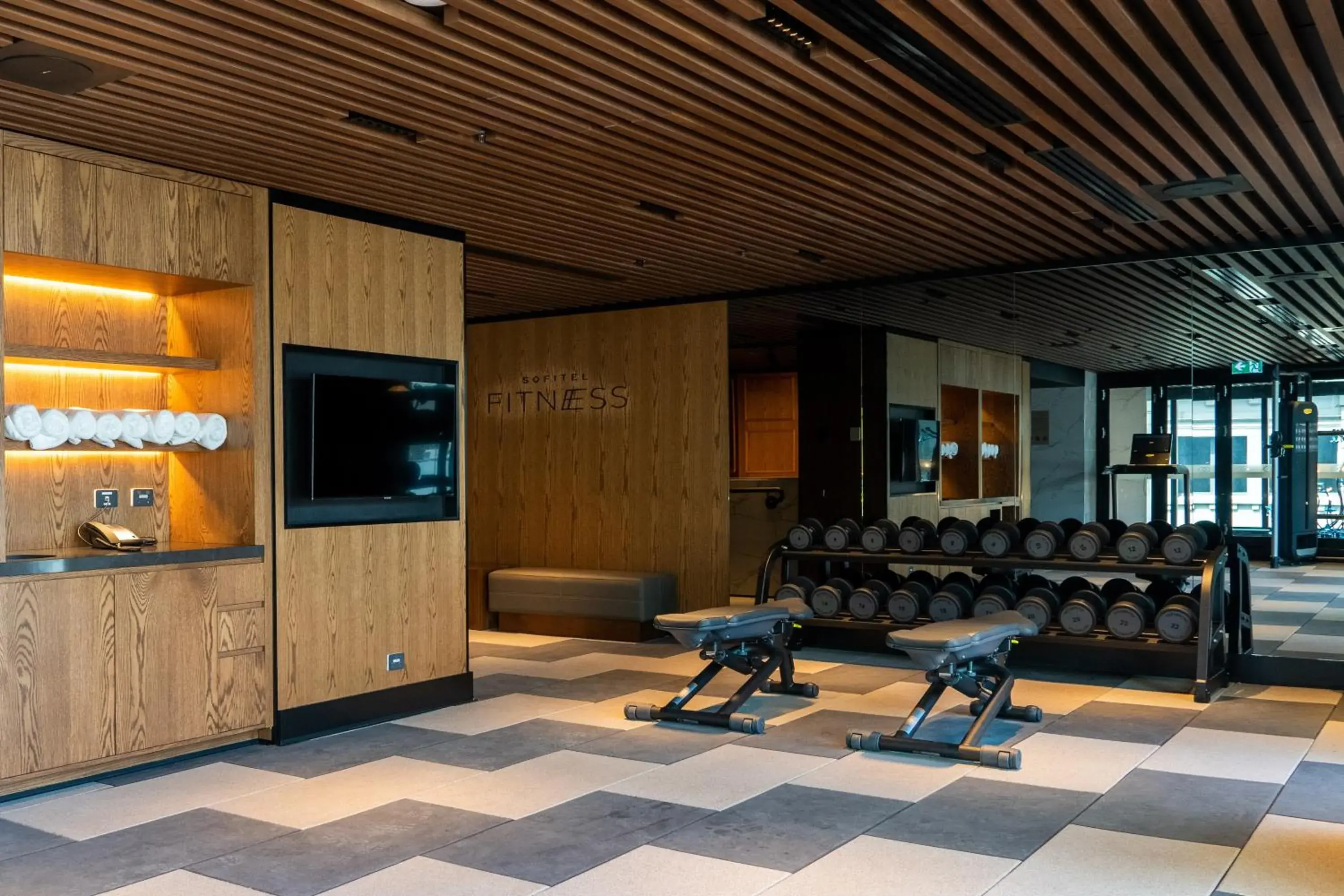 Fitness centre/facilities in Sofitel Adelaide Fitness centre/facilities in Sofitel Adelaide