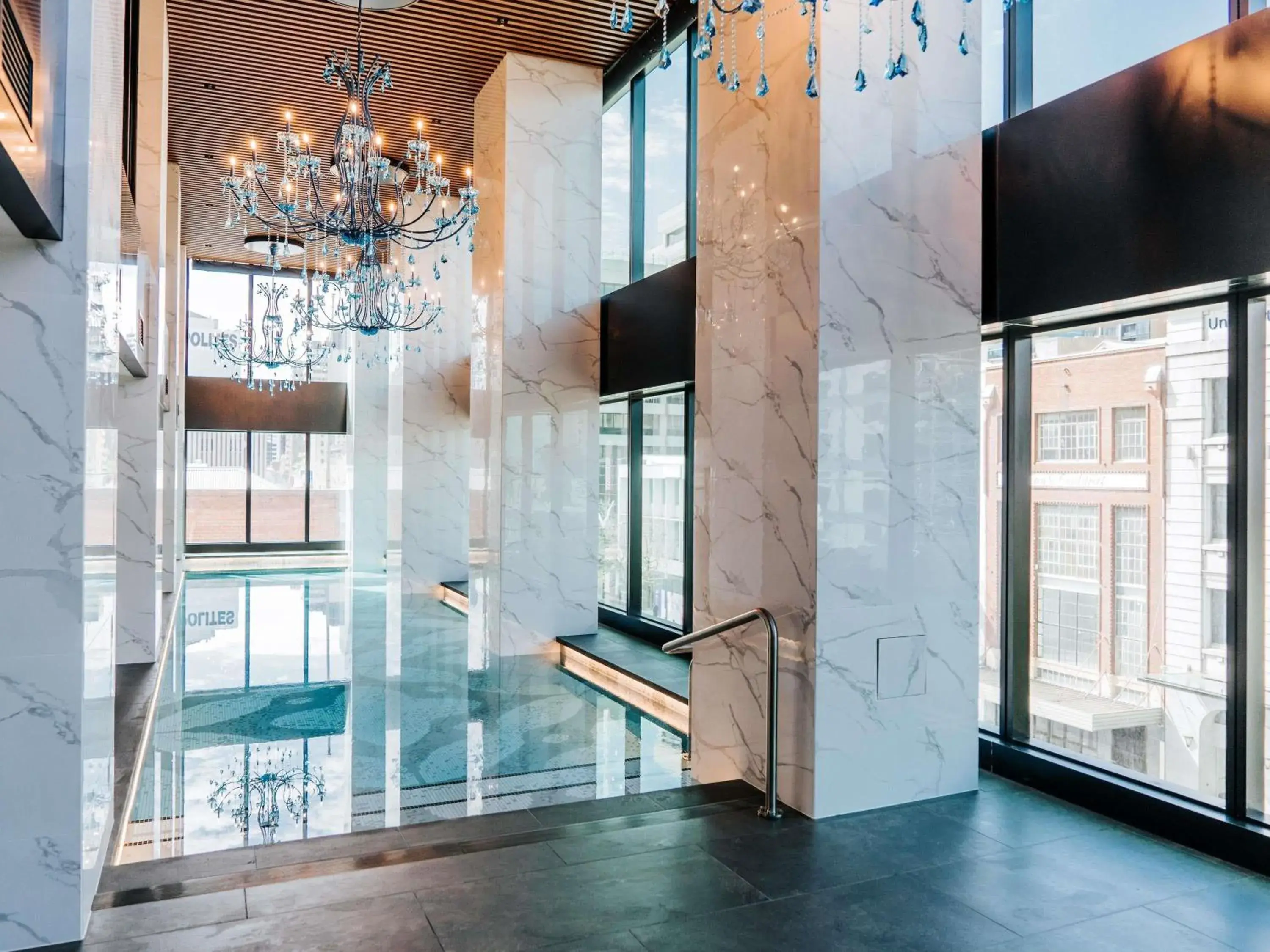 Pool view in Sofitel Adelaide Pool view in Sofitel Adelaide