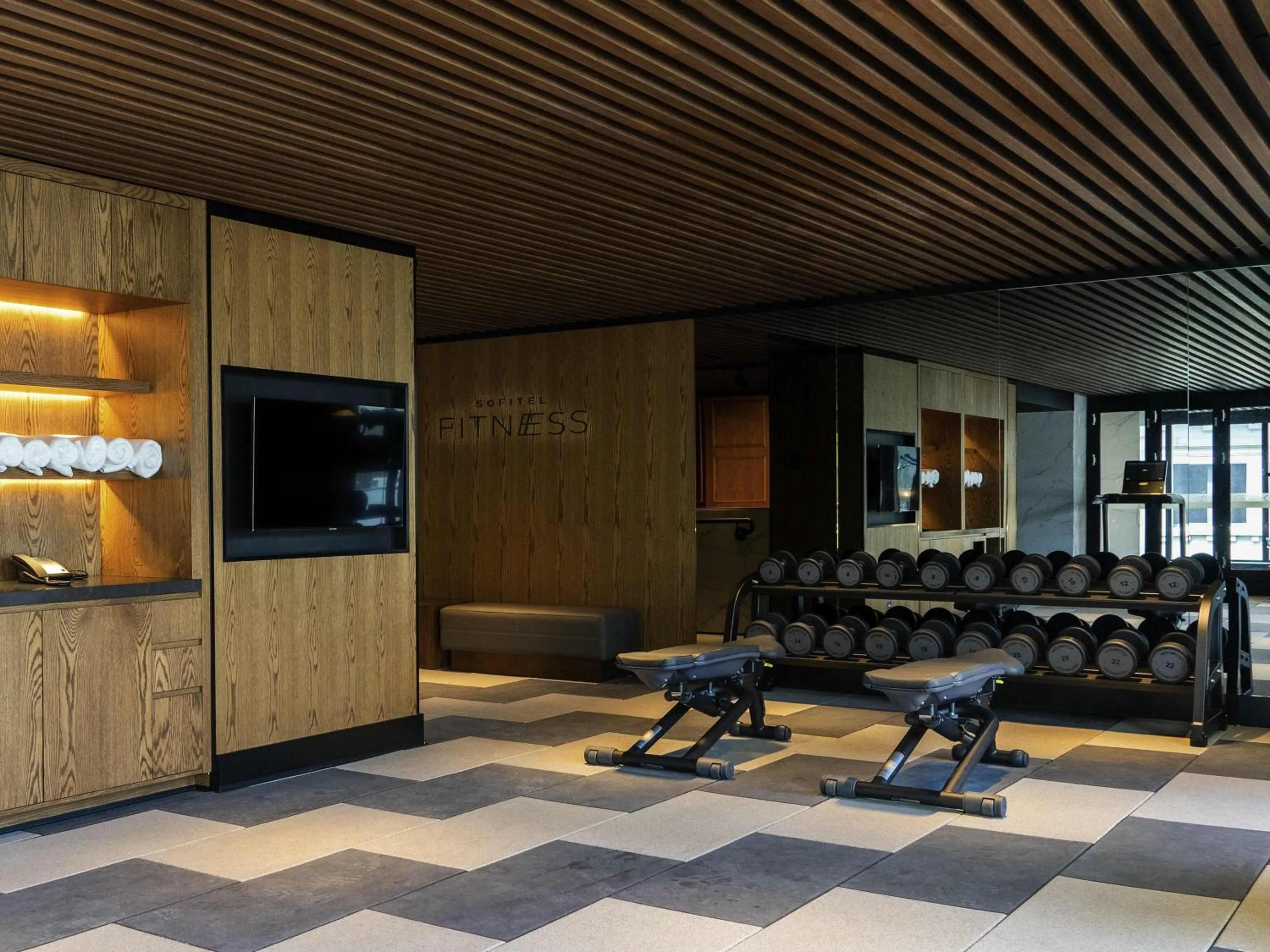 Fitness centre/facilities in Sofitel Adelaide