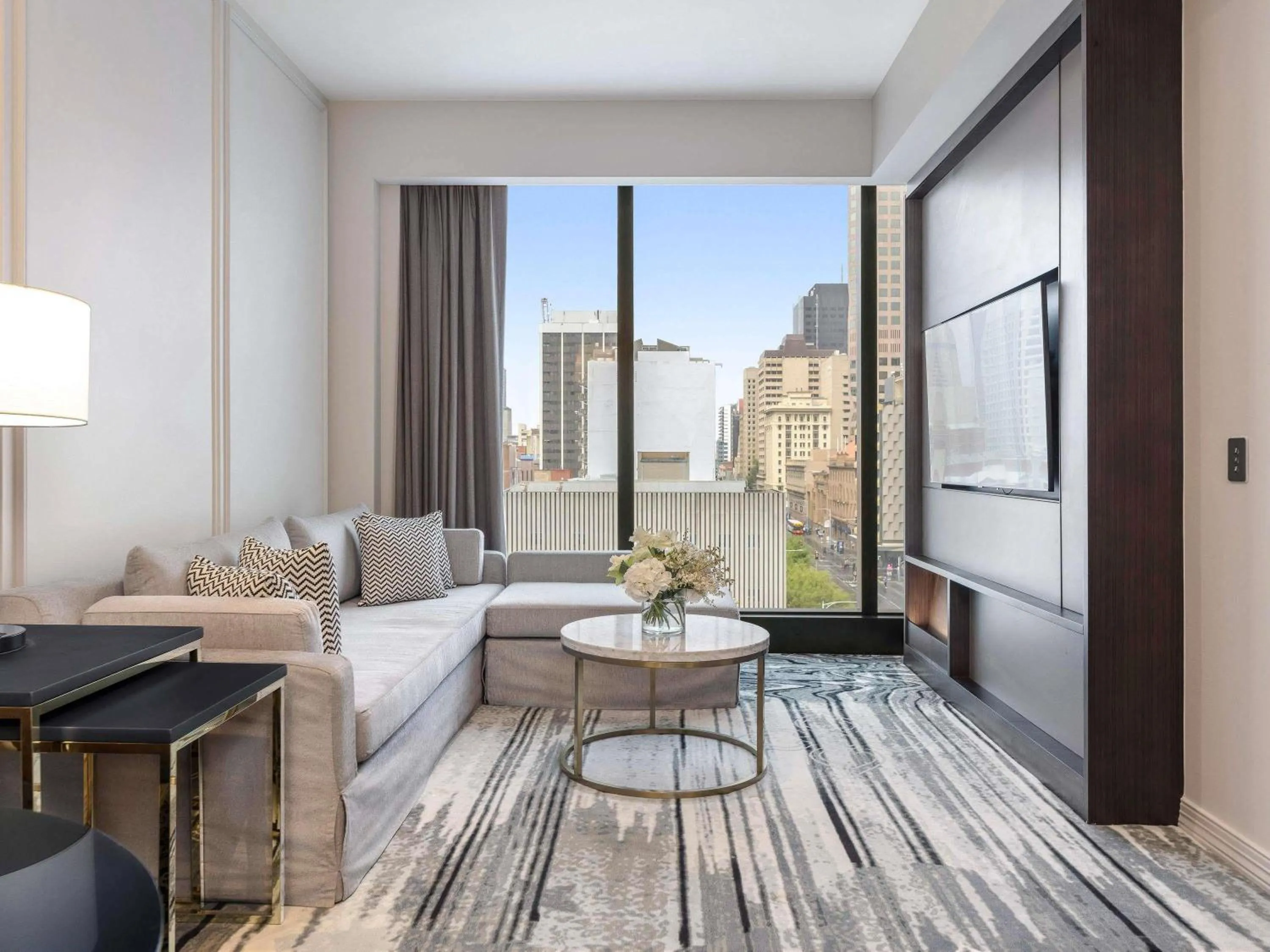 Bedroom in Sofitel Adelaide