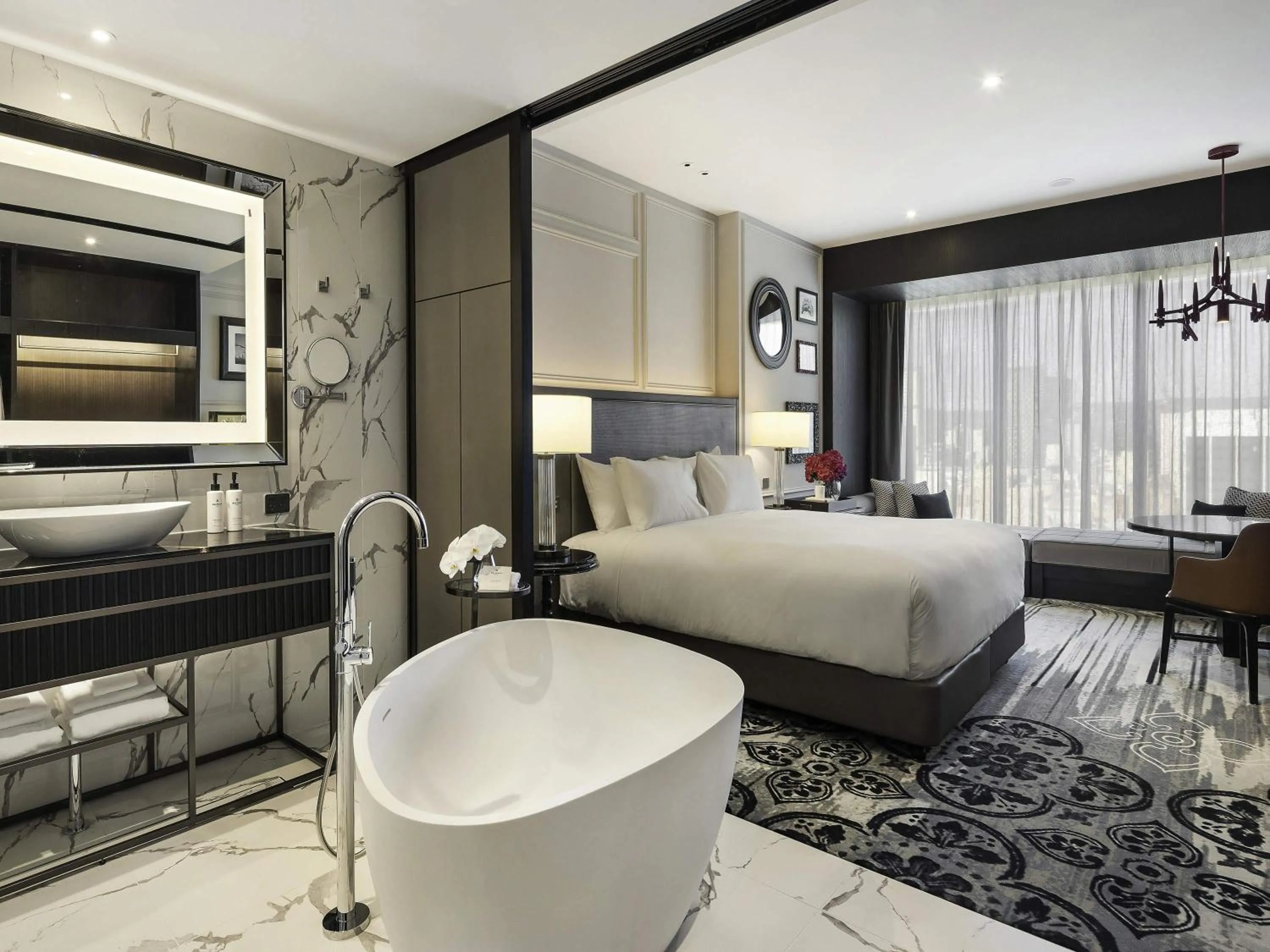 Bedroom, Bed in Sofitel Adelaide