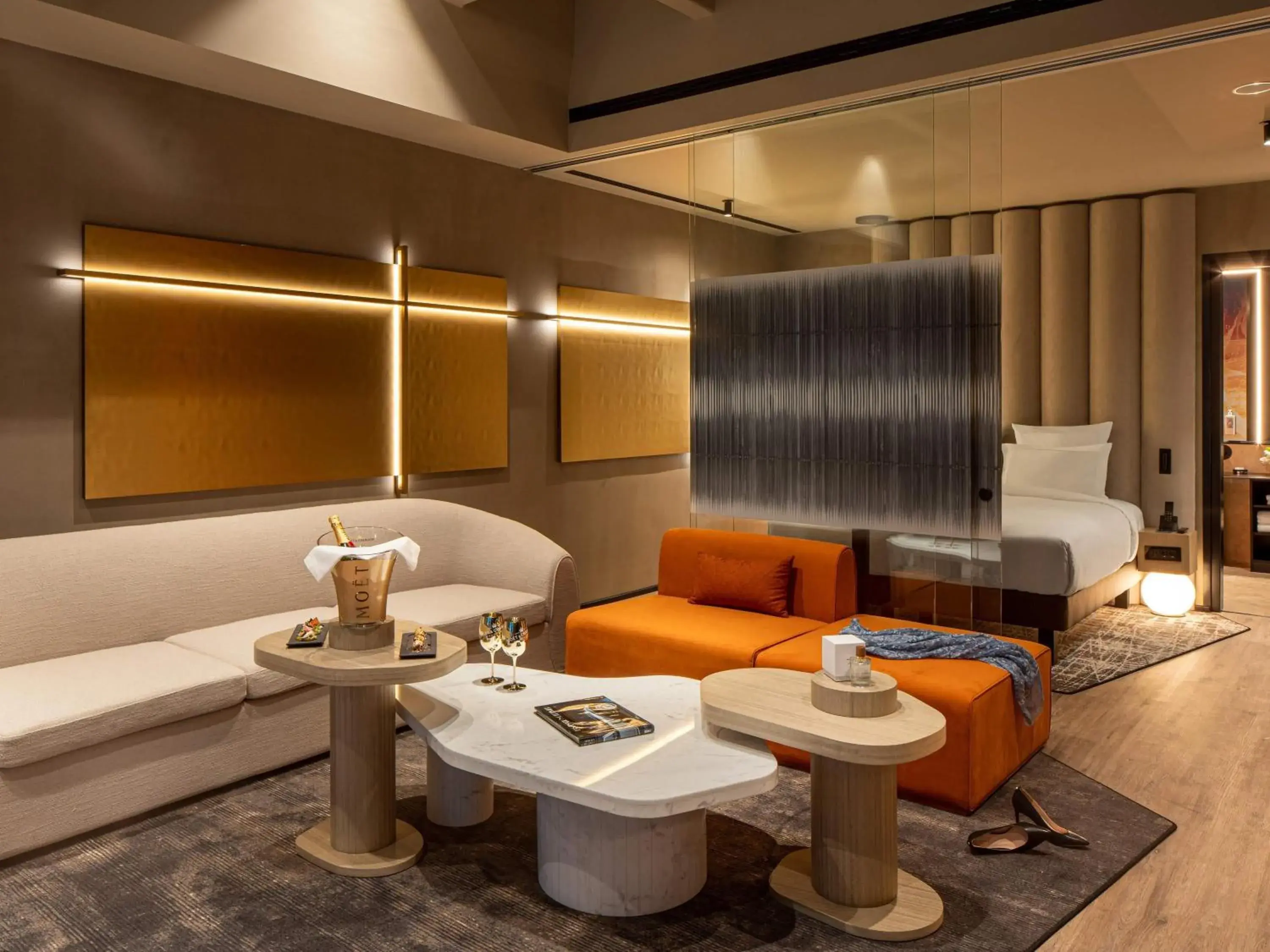 Bedroom in The Emporium Hotel Plovdiv - MGallery Collection Bedroom in The Emporium Hotel Plovdiv - MGallery Collection