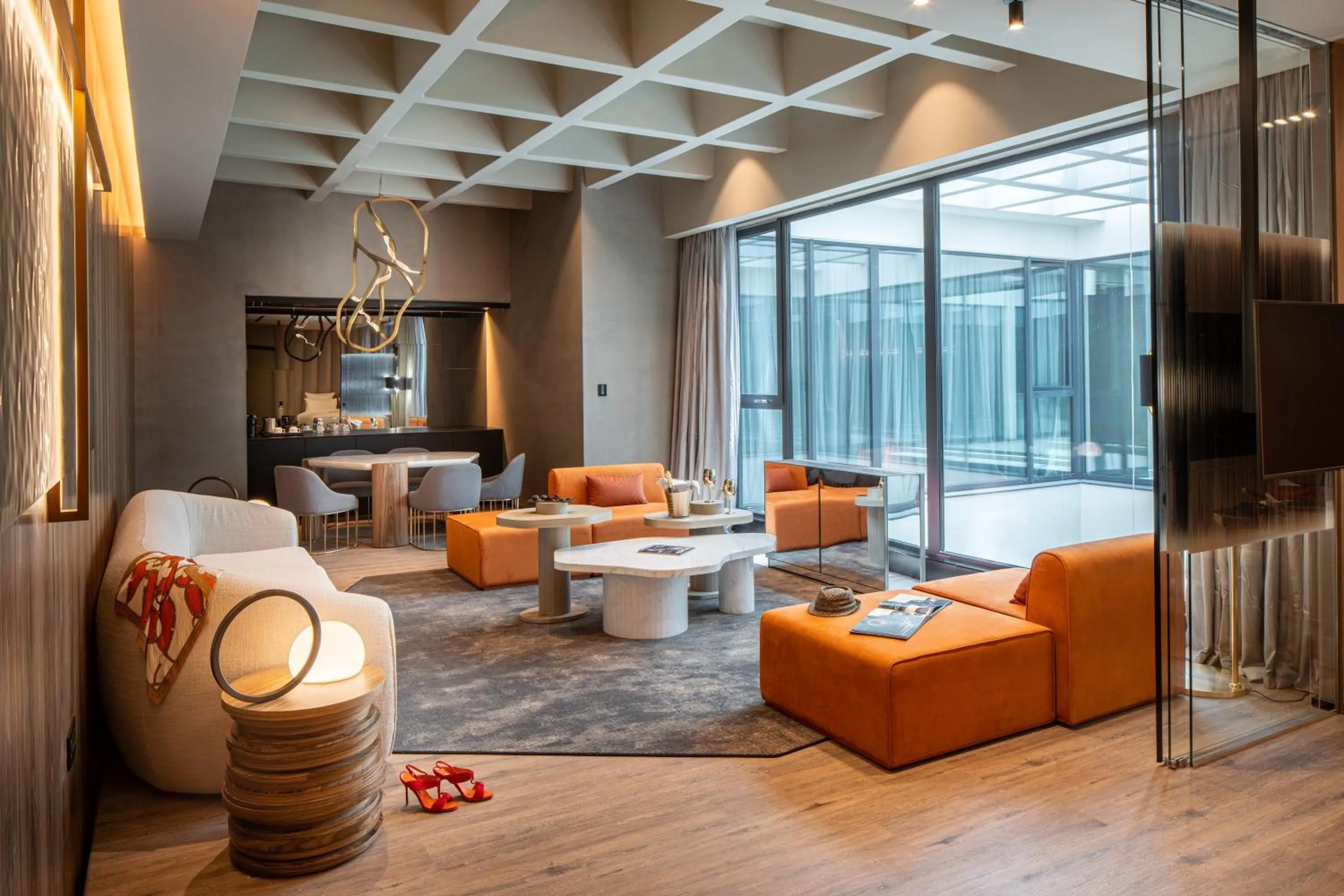 Seating area in The Emporium Hotel Plovdiv - MGallery Collection