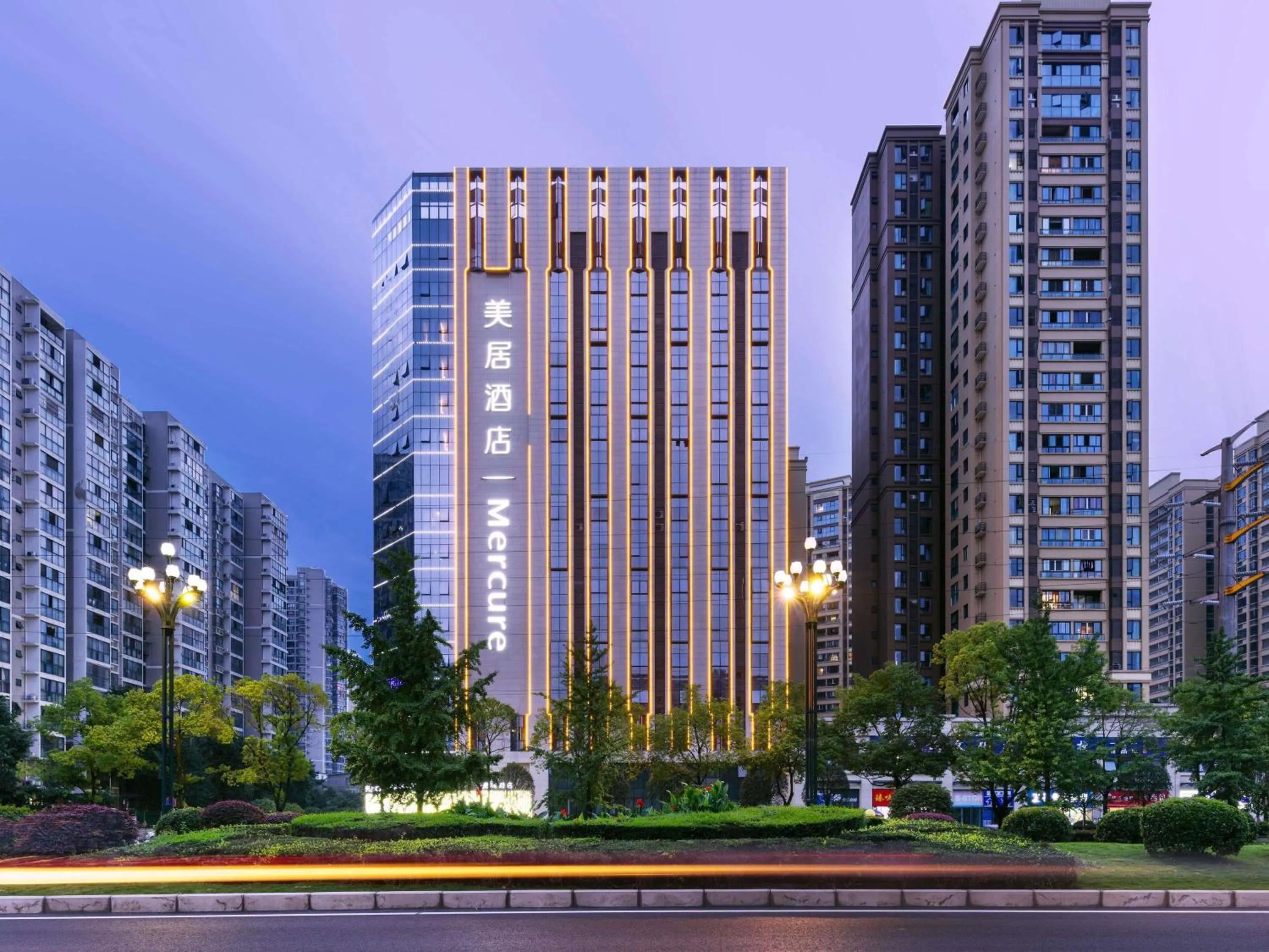 Property building in Mercure Chengdu Xindu
