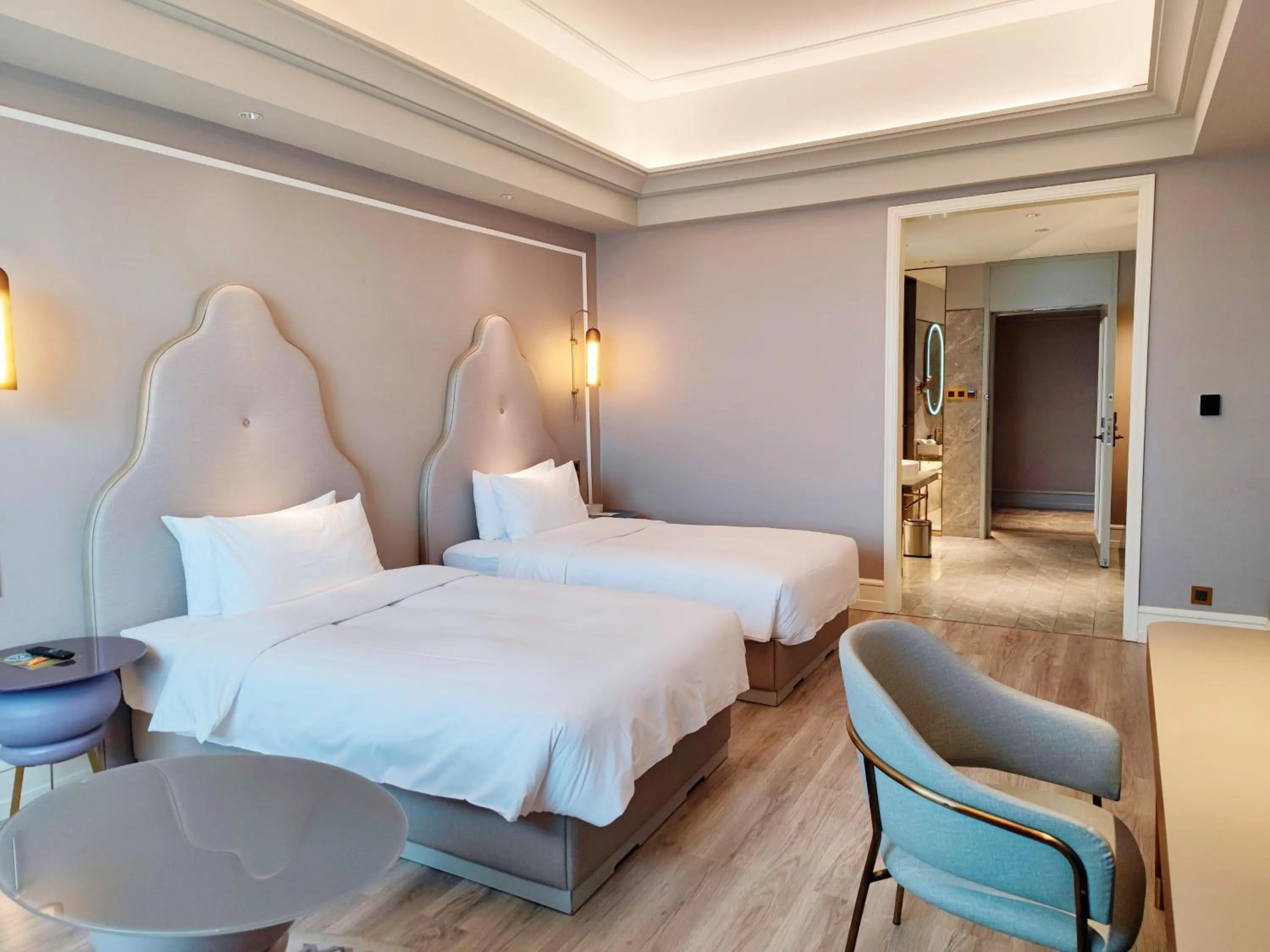 Bed in Mercure Anyang Downtown