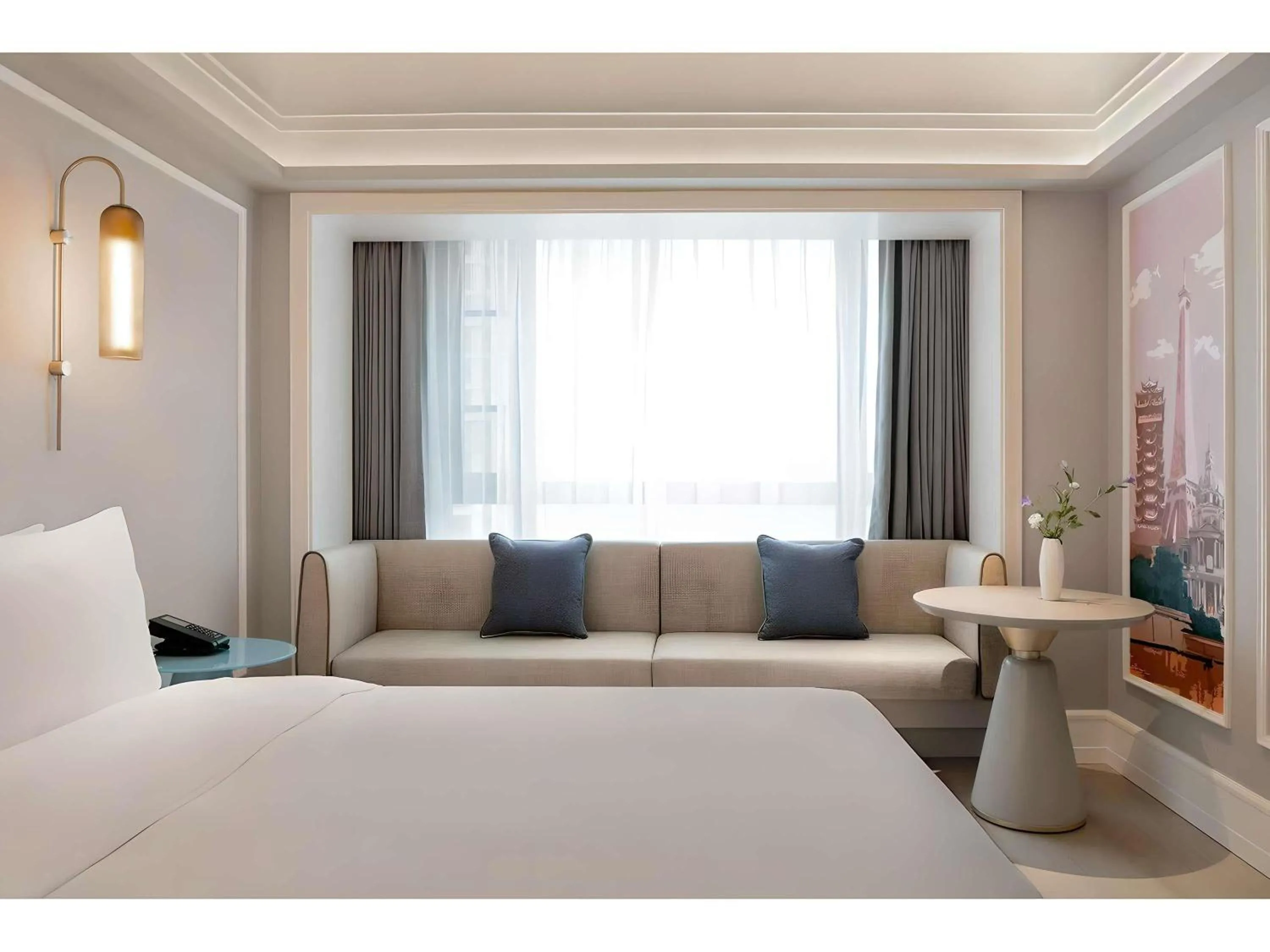 Bedroom, Bed in Mercure Chengdu Jinniu Wanda Plaza