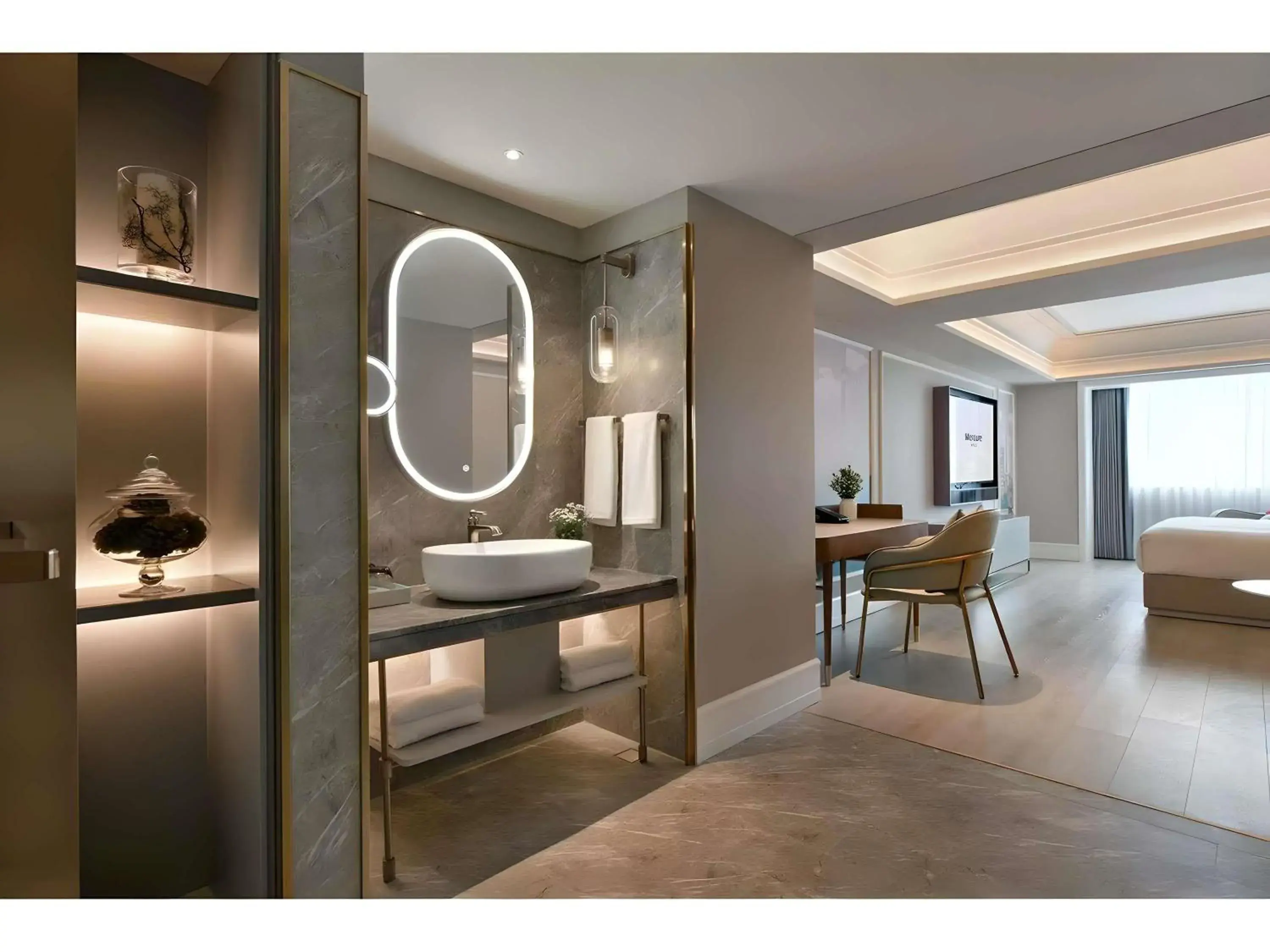 Bedroom in Mercure Chengdu Jinniu Wanda Plaza Bedroom in Mercure Chengdu Jinniu Wanda Plaza