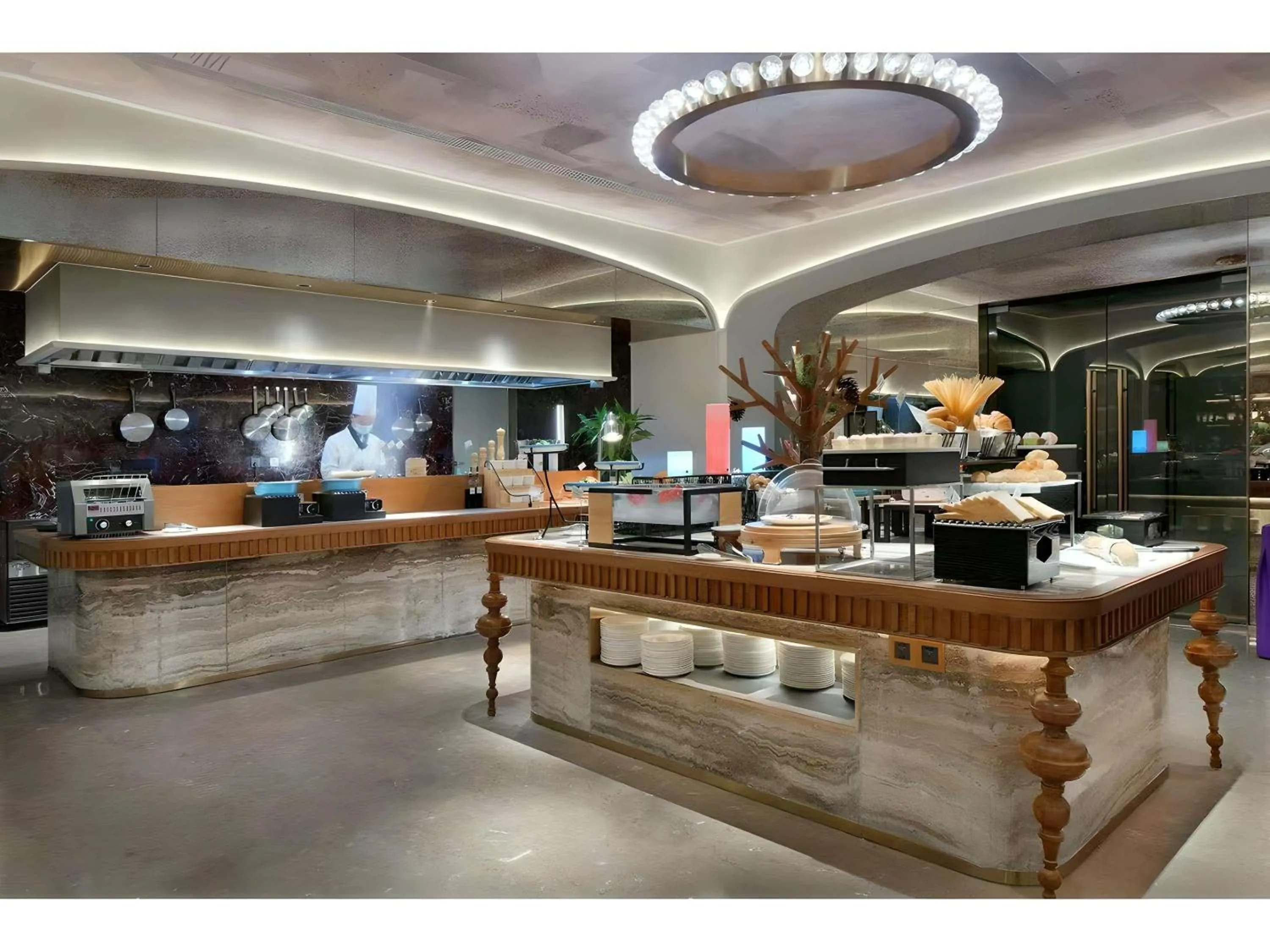 Restaurant/places to eat in Mercure Chengdu Jinniu Wanda Plaza