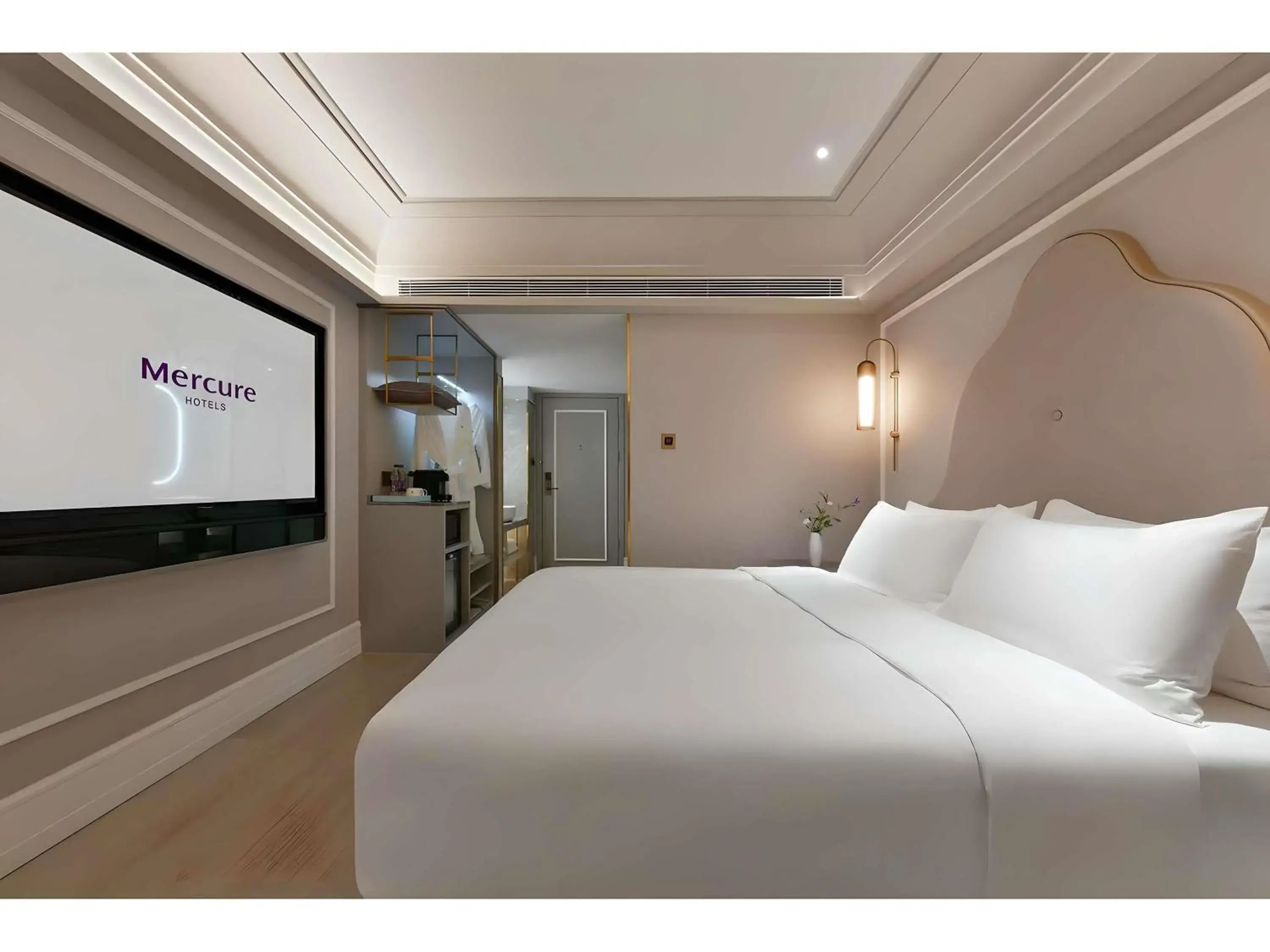 Bedroom in Mercure Chengdu Jinniu Wanda Plaza Bedroom in Mercure Chengdu Jinniu Wanda Plaza