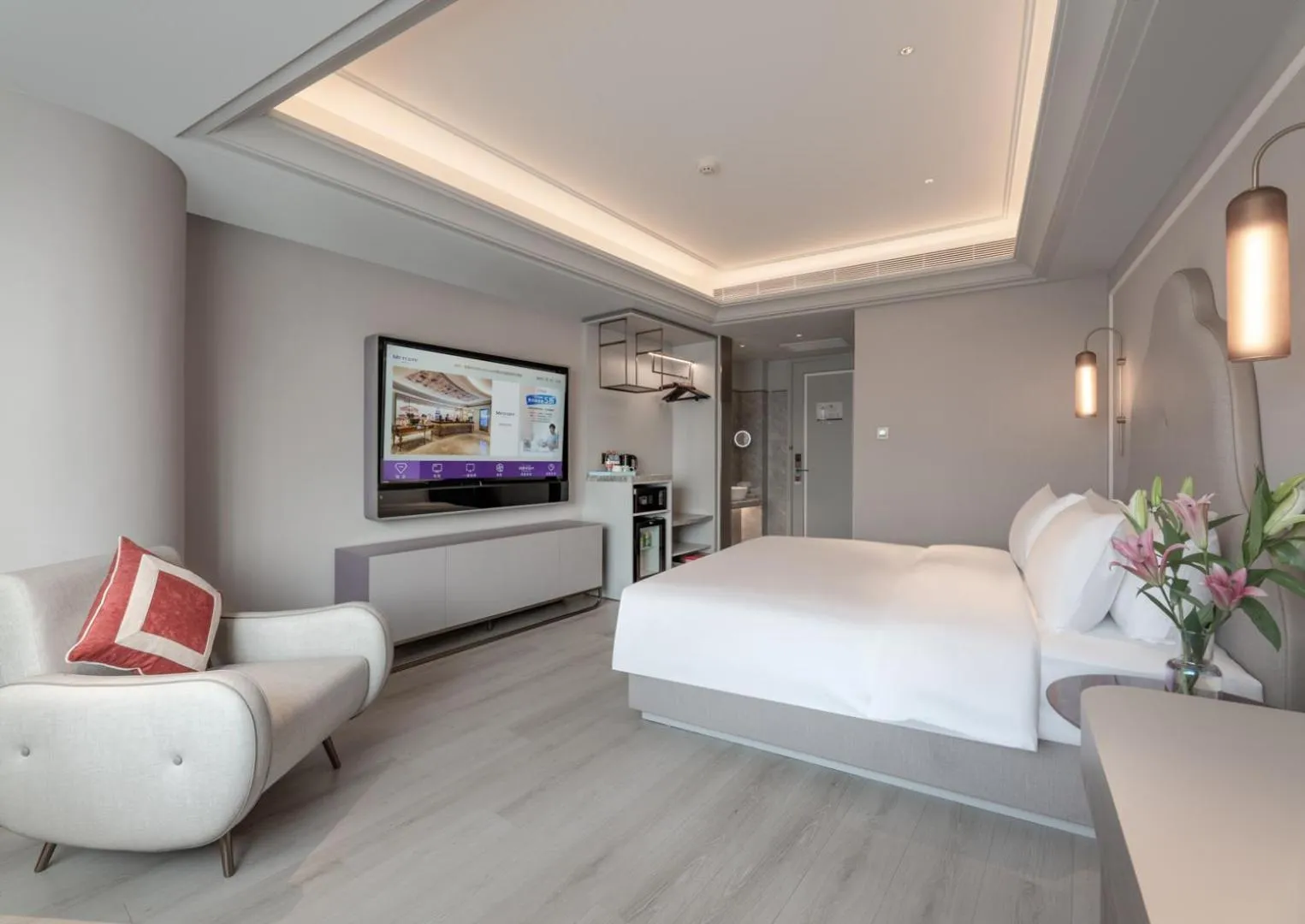 Property building, Bed in Mercure Lanzhou Zhengning Road