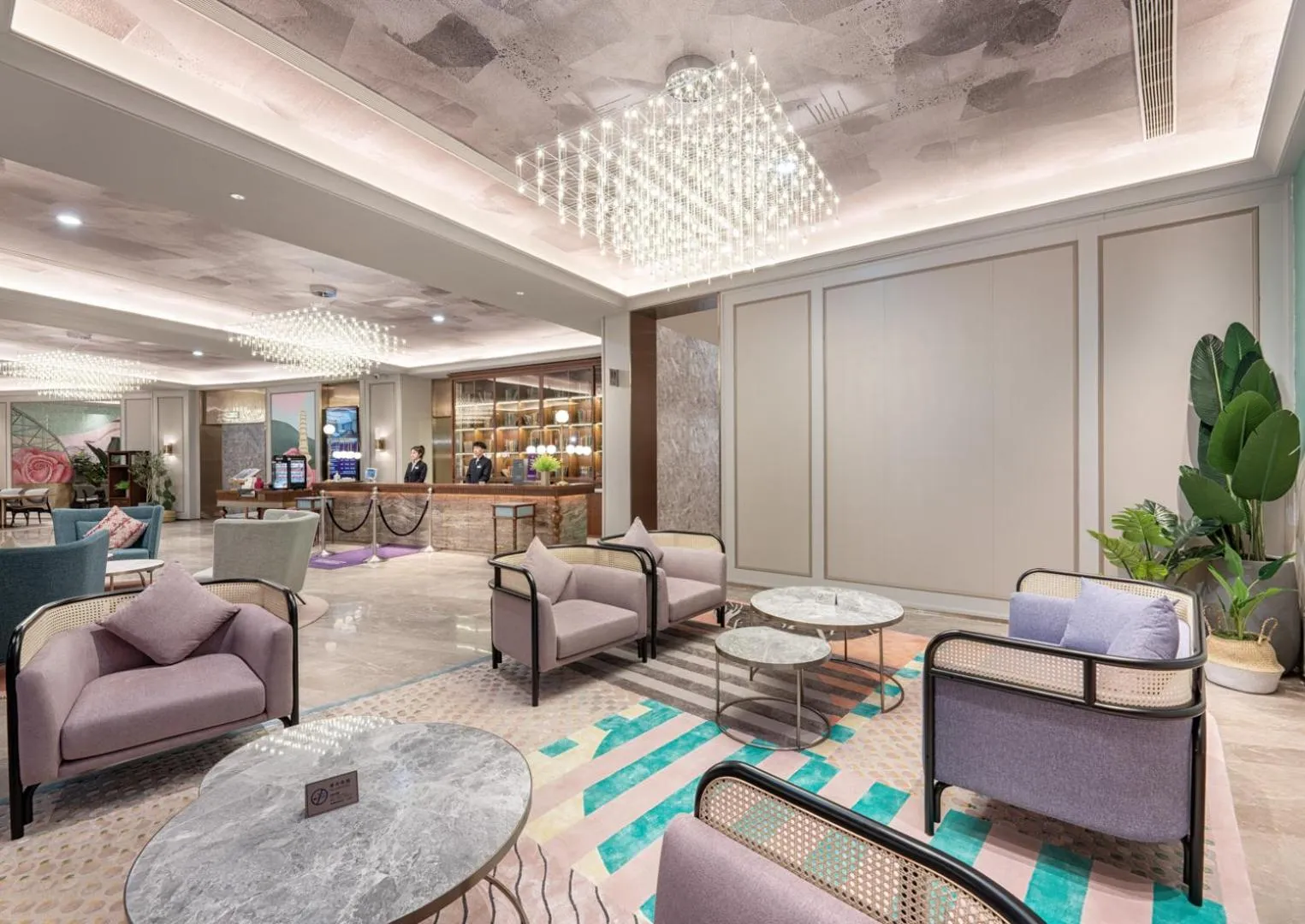 Lobby or reception in Mercure Lanzhou Zhengning Road