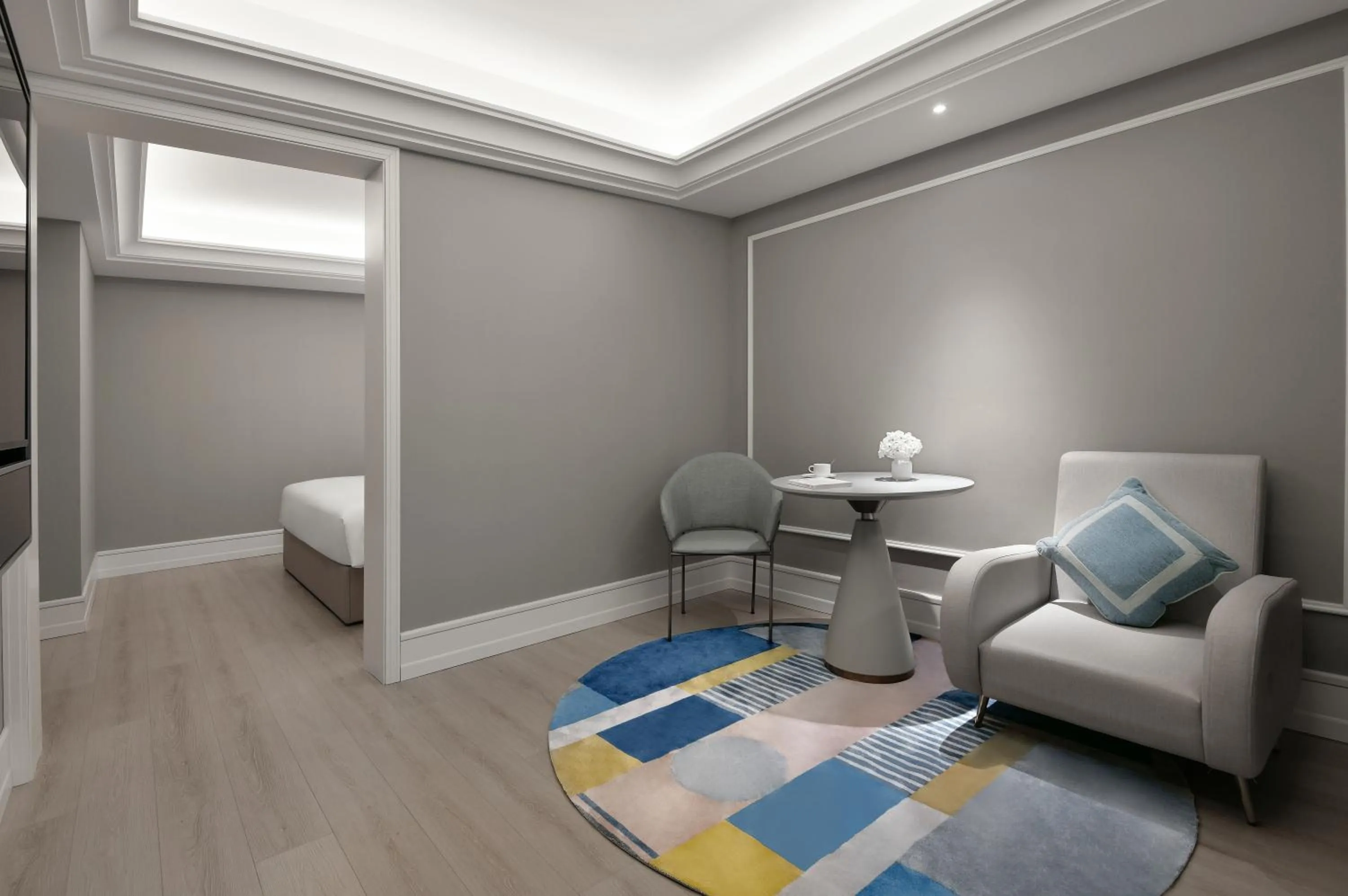 Living room, Bed in Mercure Chengdu Jiuyanqiao