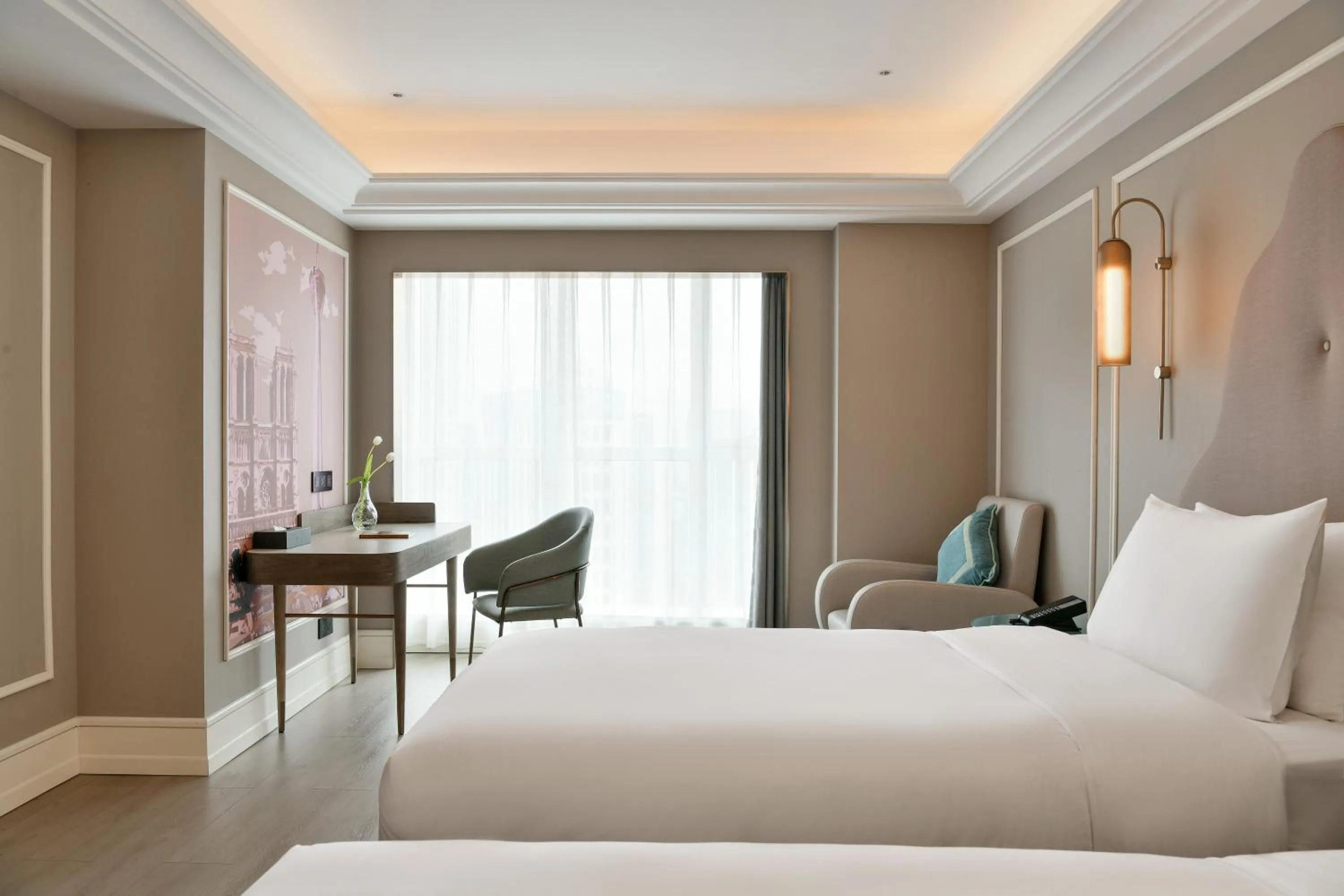 Seating area, Bed in Mercure Chengdu Jiuyanqiao