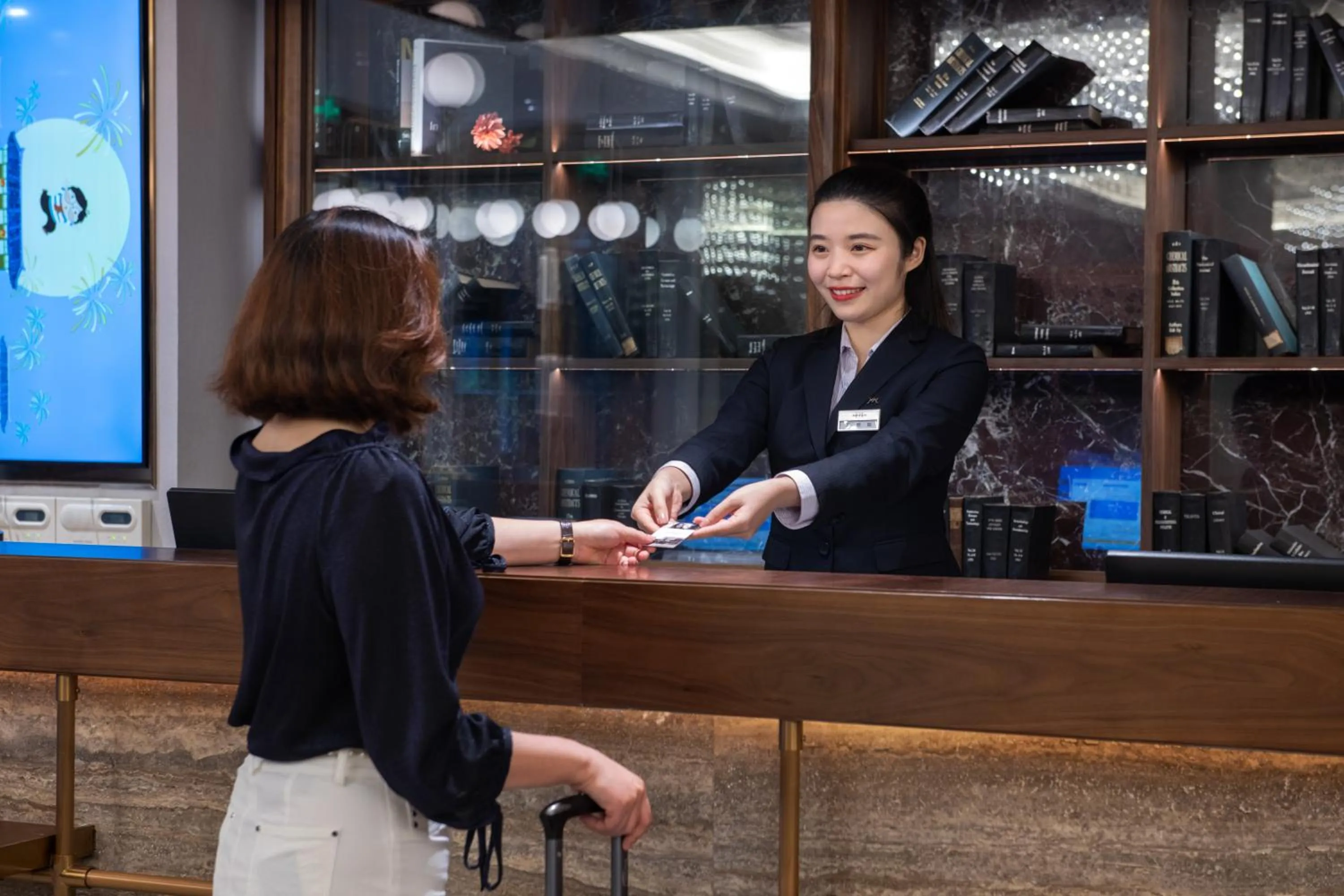 Lobby or reception in Mercure Chengdu Jiuyanqiao