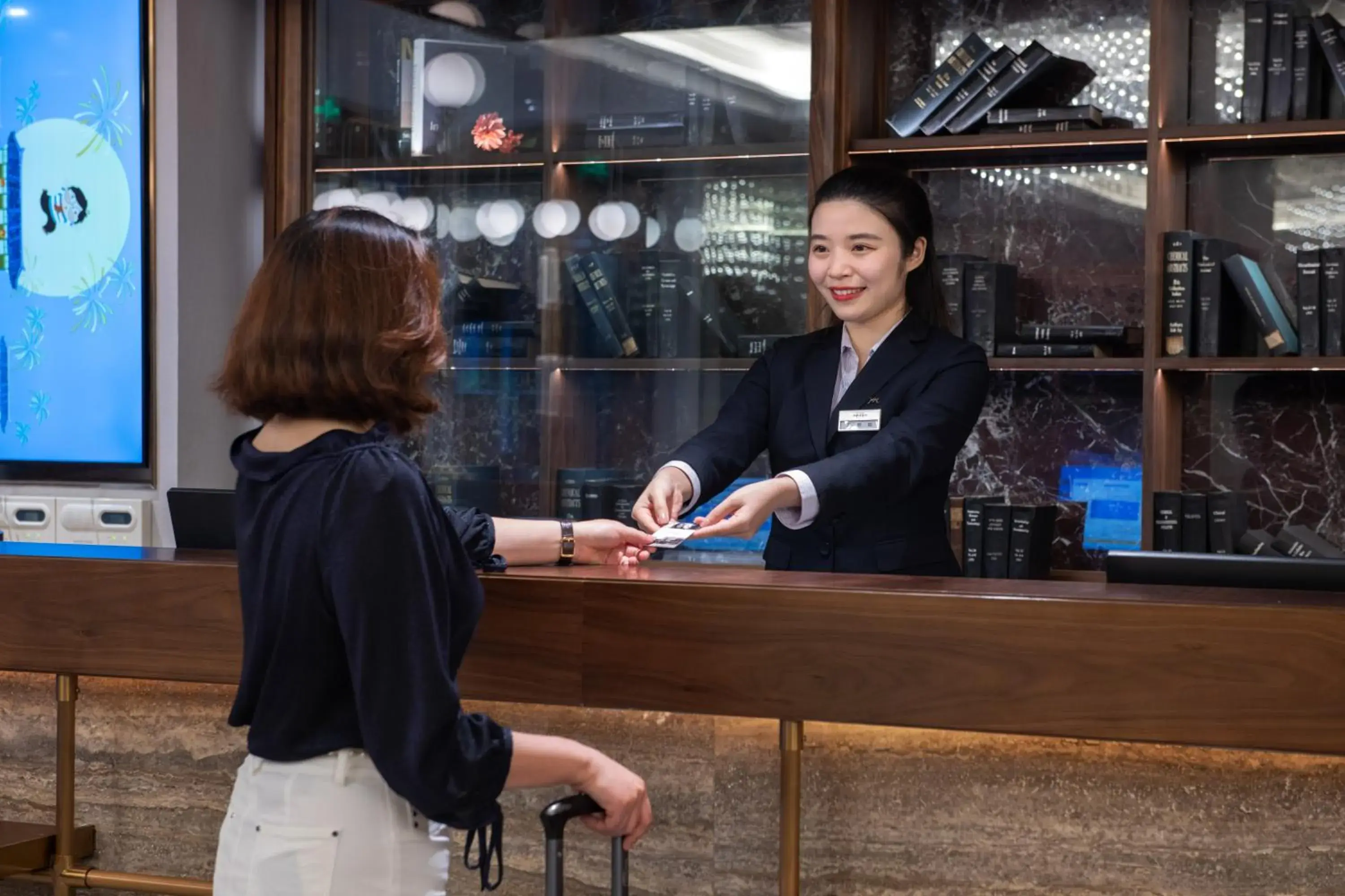 Lobby or reception in Mercure Chengdu Jiuyanqiao Lobby or reception in Mercure Chengdu Jiuyanqiao