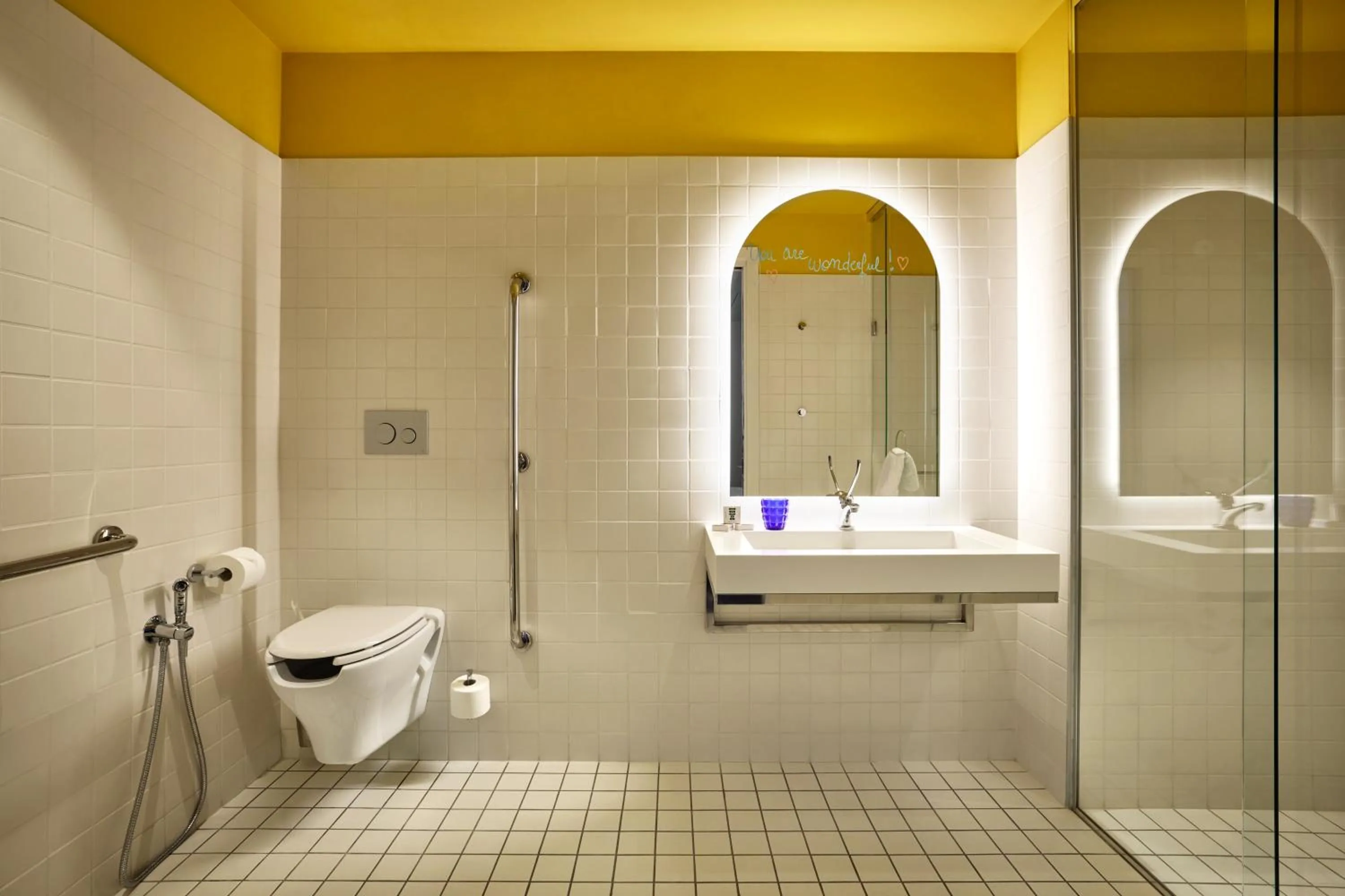 Bathroom in Mama Shelter Roma