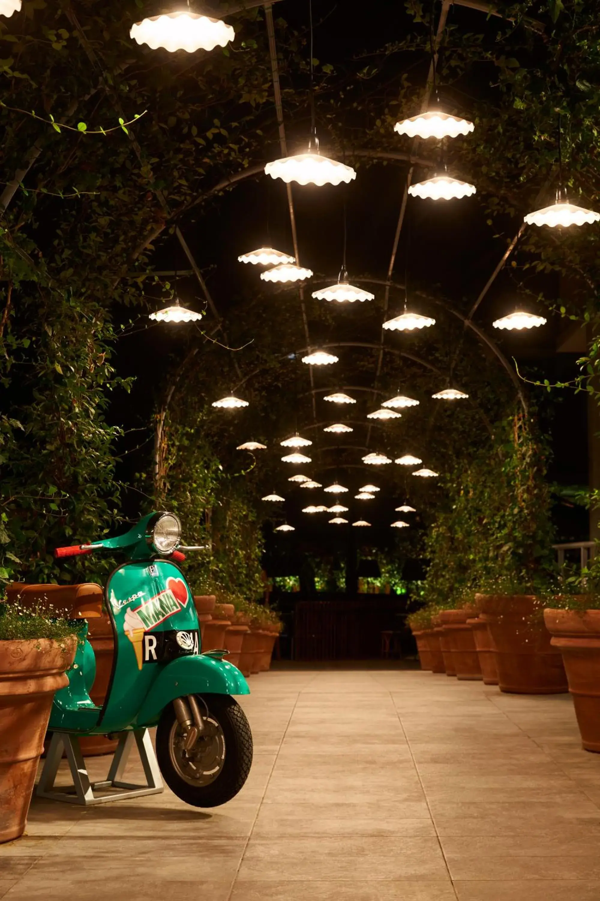 Facade/entrance in Mama Shelter Roma Facade/entrance in Mama Shelter Roma